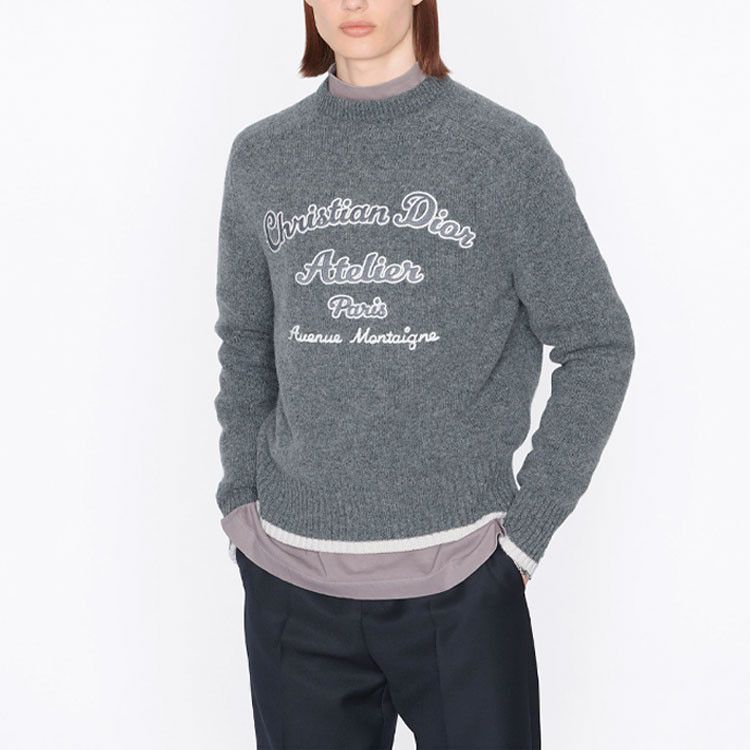 Dior Dior Logo Sweater Size XL Size US XL / EU 56 / 4 - 9 Thumbnail