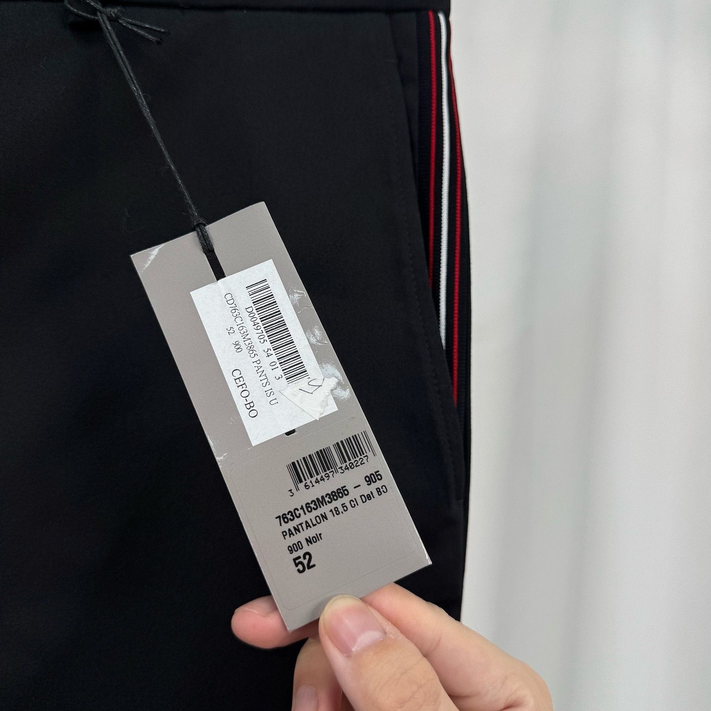 Dior Dior Black Casual Pants Size 36 Size US 36 / EU 52 - 7 Thumbnail