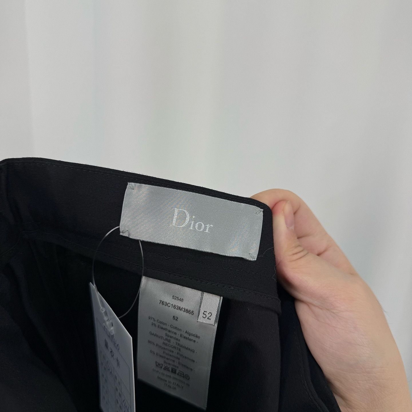 Dior Dior Black Casual Pants Size 36 Size US 36 / EU 52 - 3 Thumbnail