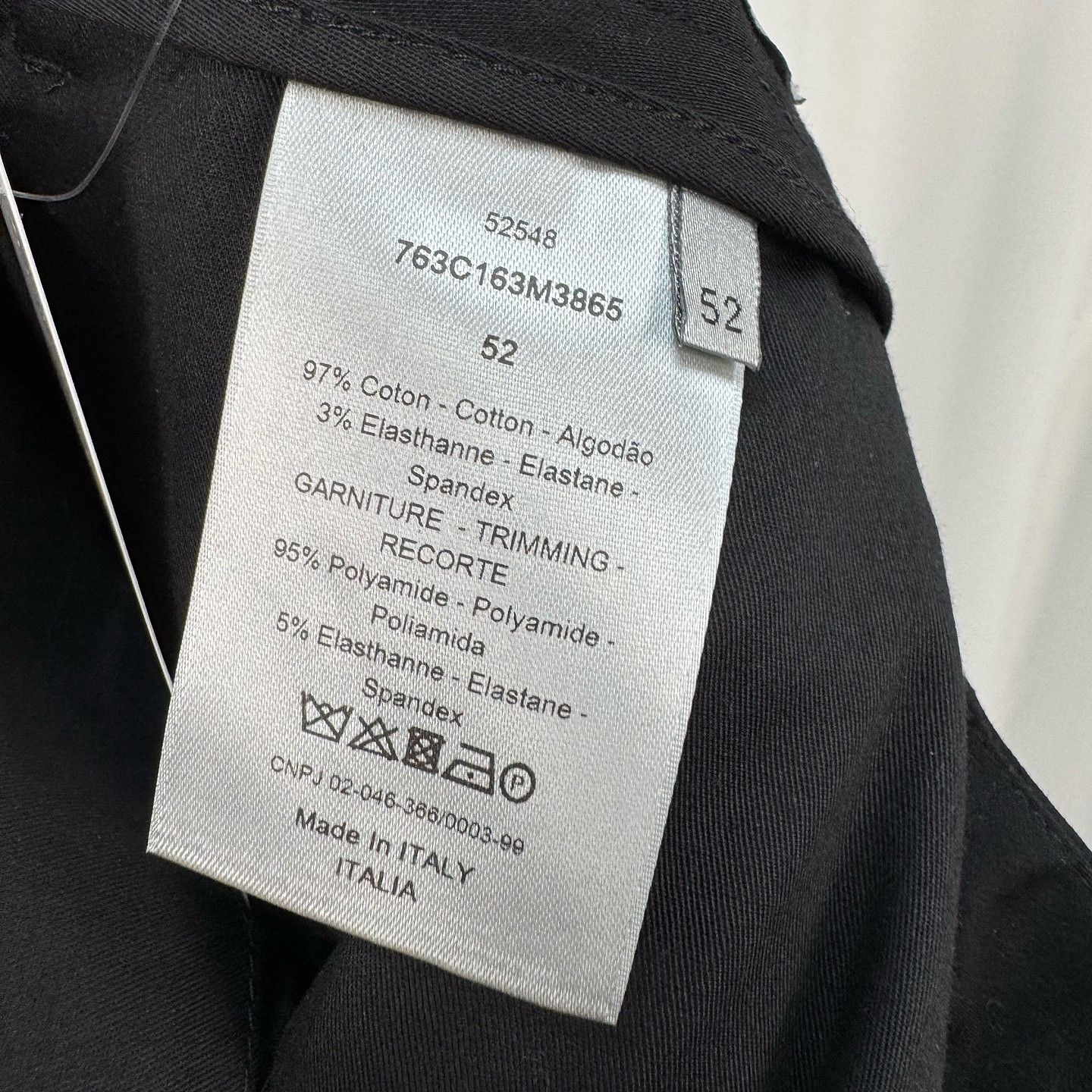 Dior Dior Black Casual Pants Size 36 Size US 36 / EU 52 - 4 Thumbnail