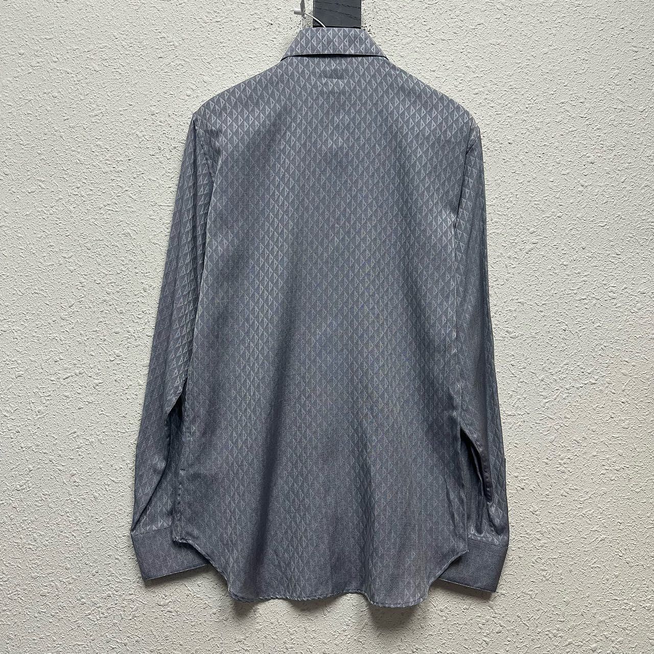 Dior Dior Monogram Silk Blend Button Up Shirt Size 37 Size US S / EU 44-46 / 1 - 2 Thumbnail