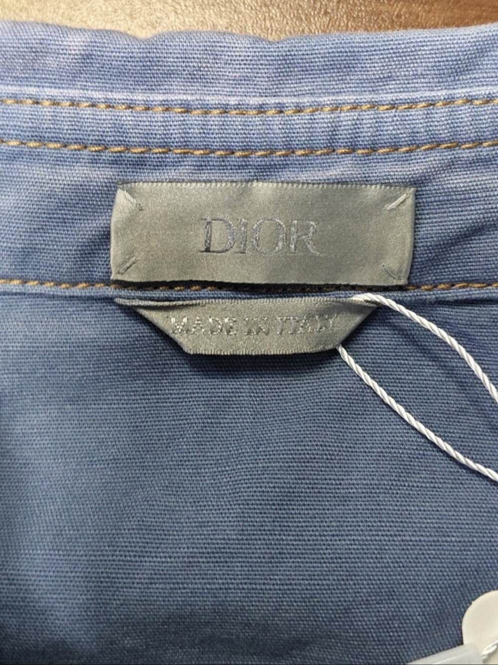 Dior Dior Embroidered Patch Shirt Size L Size US L / EU 52-54 / 3 - 3 Thumbnail