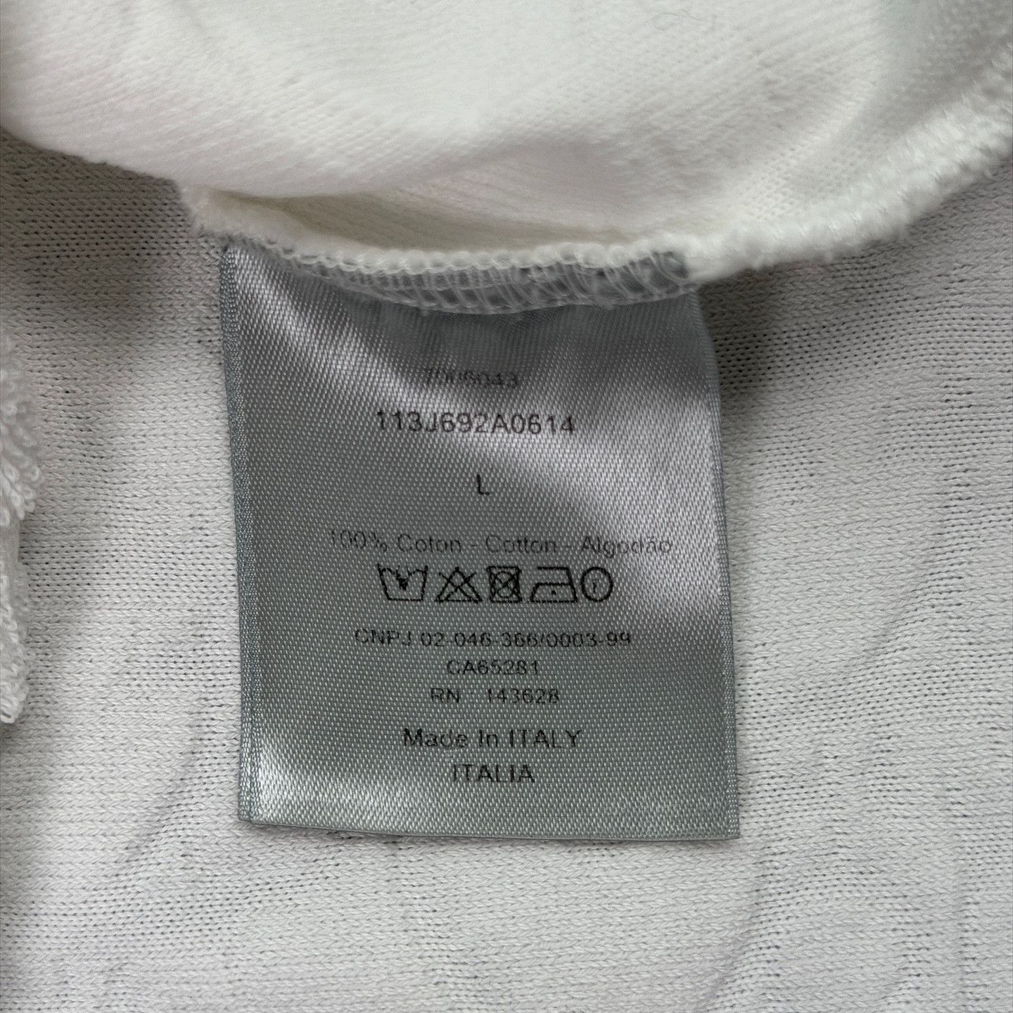 Dior Dior Oblique Cotton Short Sleeve T-Shirt Size L Size US L / EU 52-54 / 3 - 4 Thumbnail