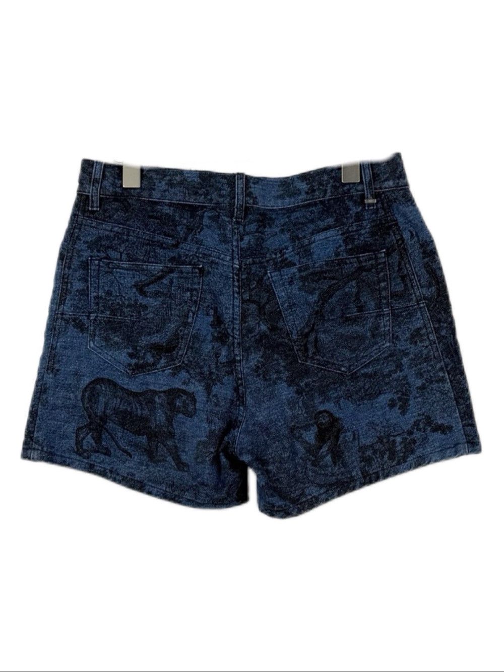 Dior Dior Toile de Jouy Animal Print Shorts Size 40 Size 28" / US 6 / IT 42 - 2 Thumbnail