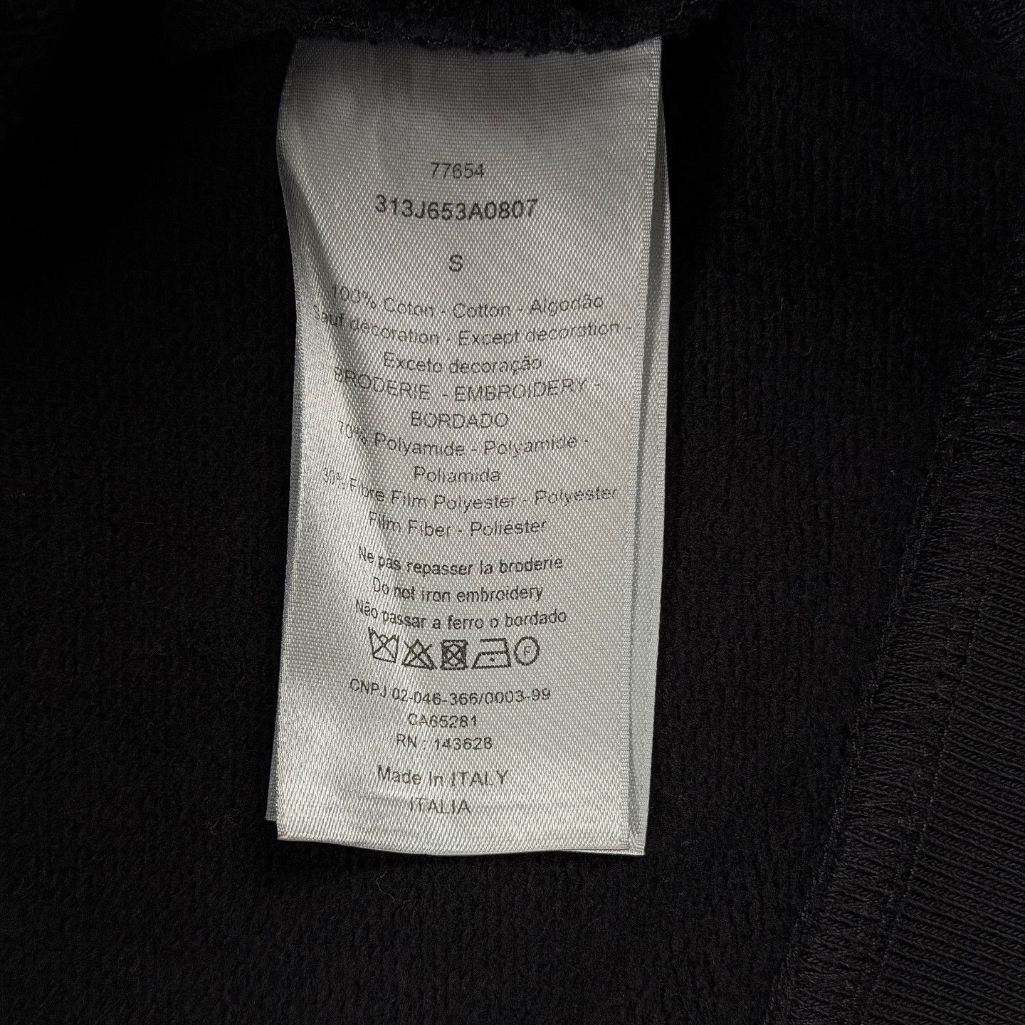 Dior Dior x ERL Be Nice Hoodie Size S Size US S / EU 44-46 / 1 - 4 Thumbnail