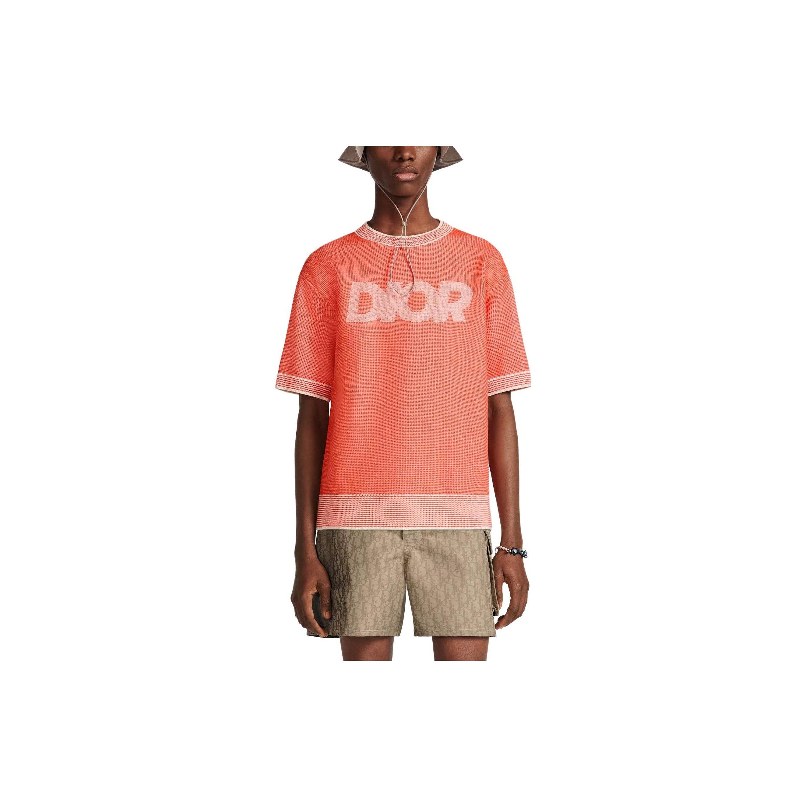 Dior Dior Logo Knit T-Shirt Size M Size US M / EU 48-50 / 2 - 9 Thumbnail