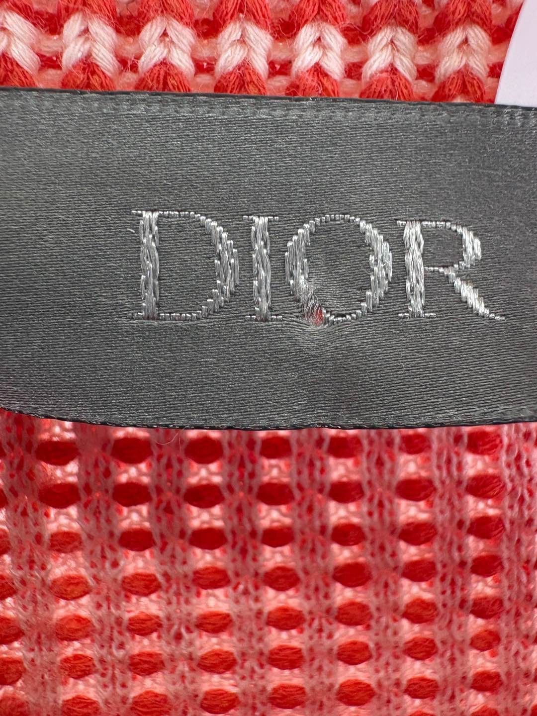 Dior Dior Logo Knit T-Shirt Size M Size US M / EU 48-50 / 2 - 3 Thumbnail