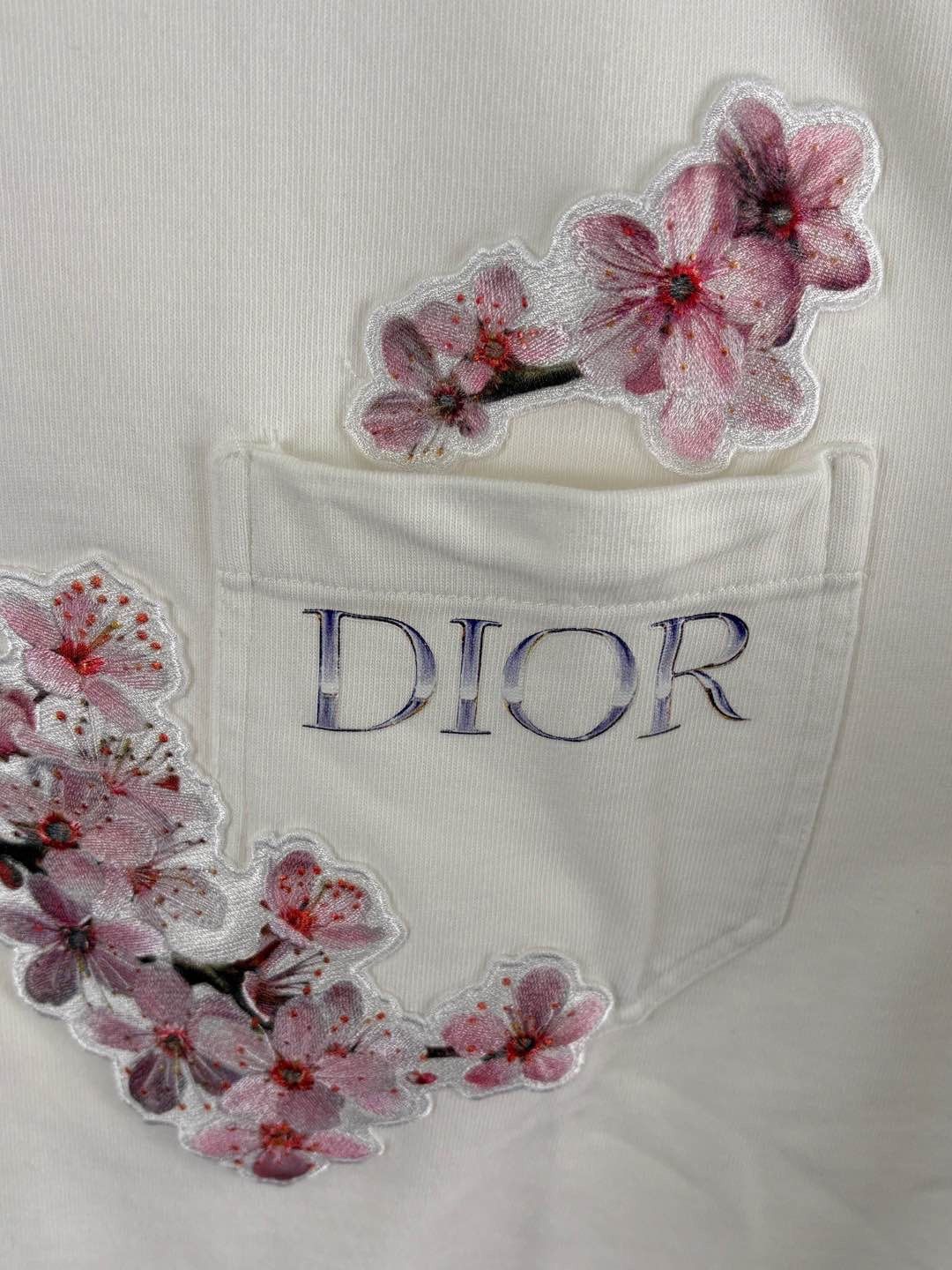 Dior Dior Cherry Blossom T-Shirt Size L Size US L / EU 52-54 / 3 - 6 Thumbnail