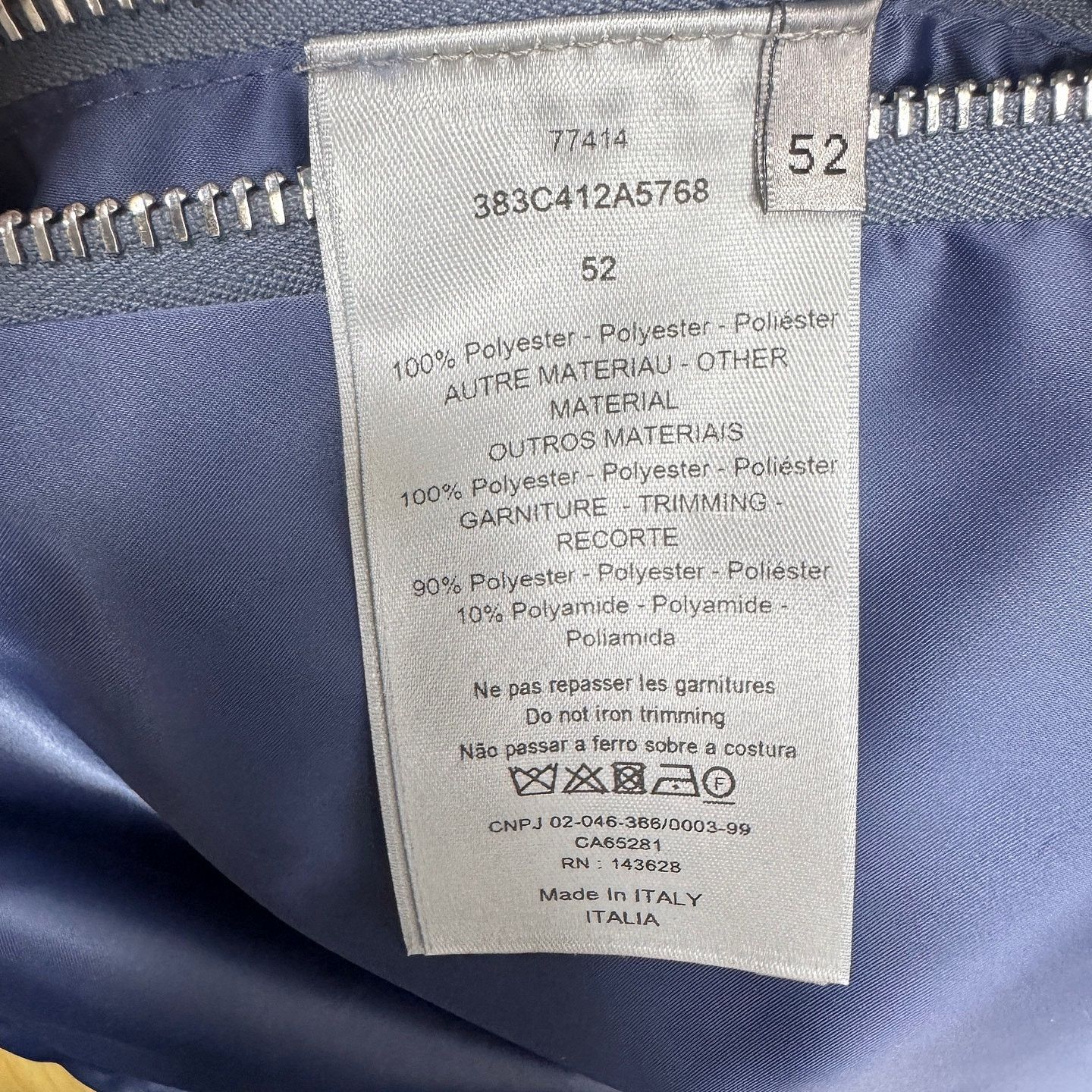 Dior Dior Mesh Pocket Half-Zip Jacket Size L Size US L / EU 52-54 / 3 - 4 Thumbnail