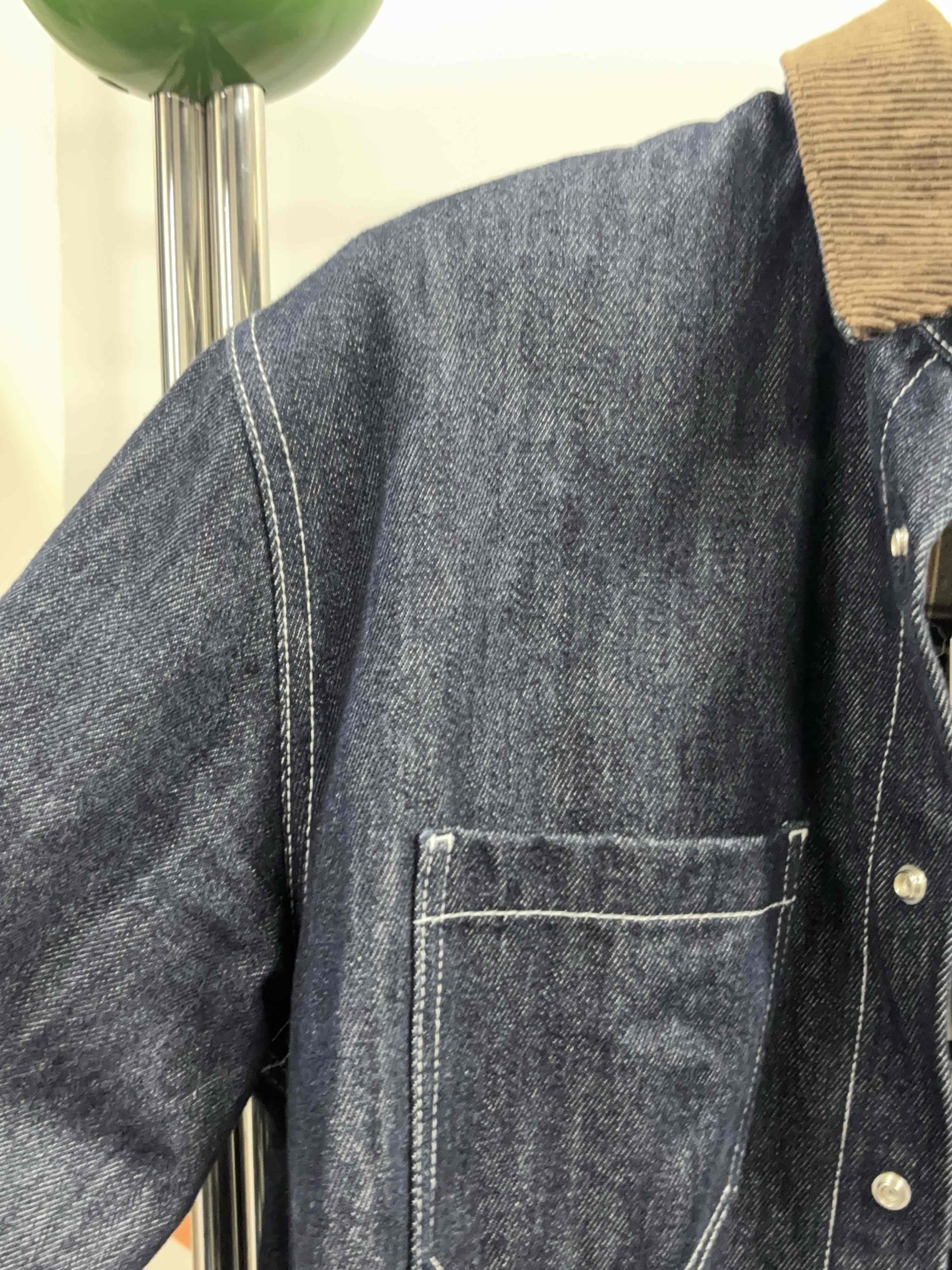 Dior Dior Logo Patch Denim Shirt Size M Size US M / EU 48-50 / 2 - 6 Thumbnail
