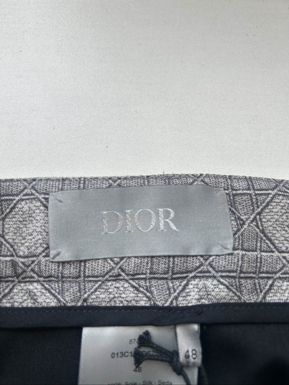 Dior DIOR Cannage Silk Shorts Size 48 Size US 32 / EU 48 - 3 Thumbnail