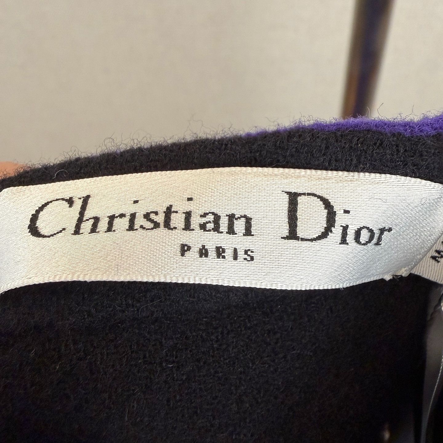 Dior Christian Dior Wool Angora Blend Mini Skirt Size FR 36 Size 26" / US 2 / IT 38 - 3 Thumbnail