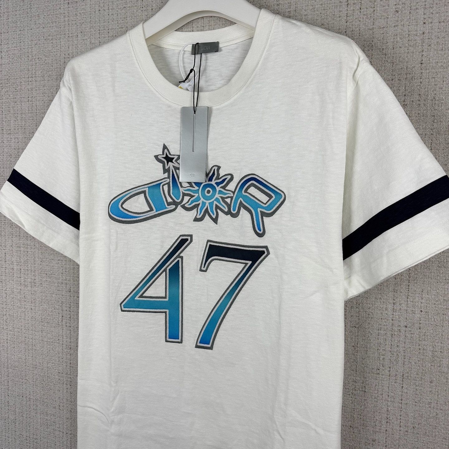 Dior Dior x Lewis Hamilton 47 Logo T-Shirt Size XL Size US XL / EU 56 / 4 - 6 Thumbnail