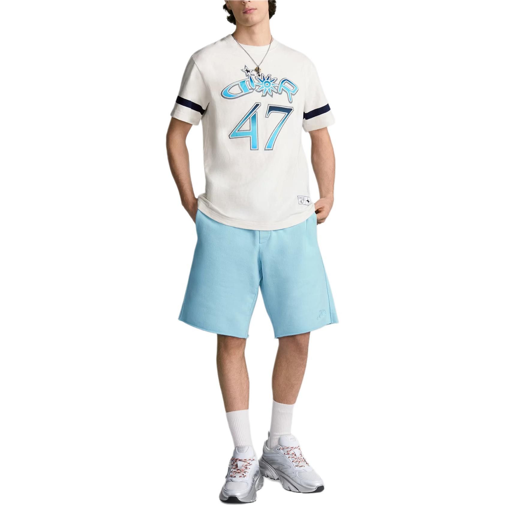 Dior Dior x Lewis Hamilton 47 Logo T-Shirt Size XL Size US XL / EU 56 / 4 - 7 Thumbnail