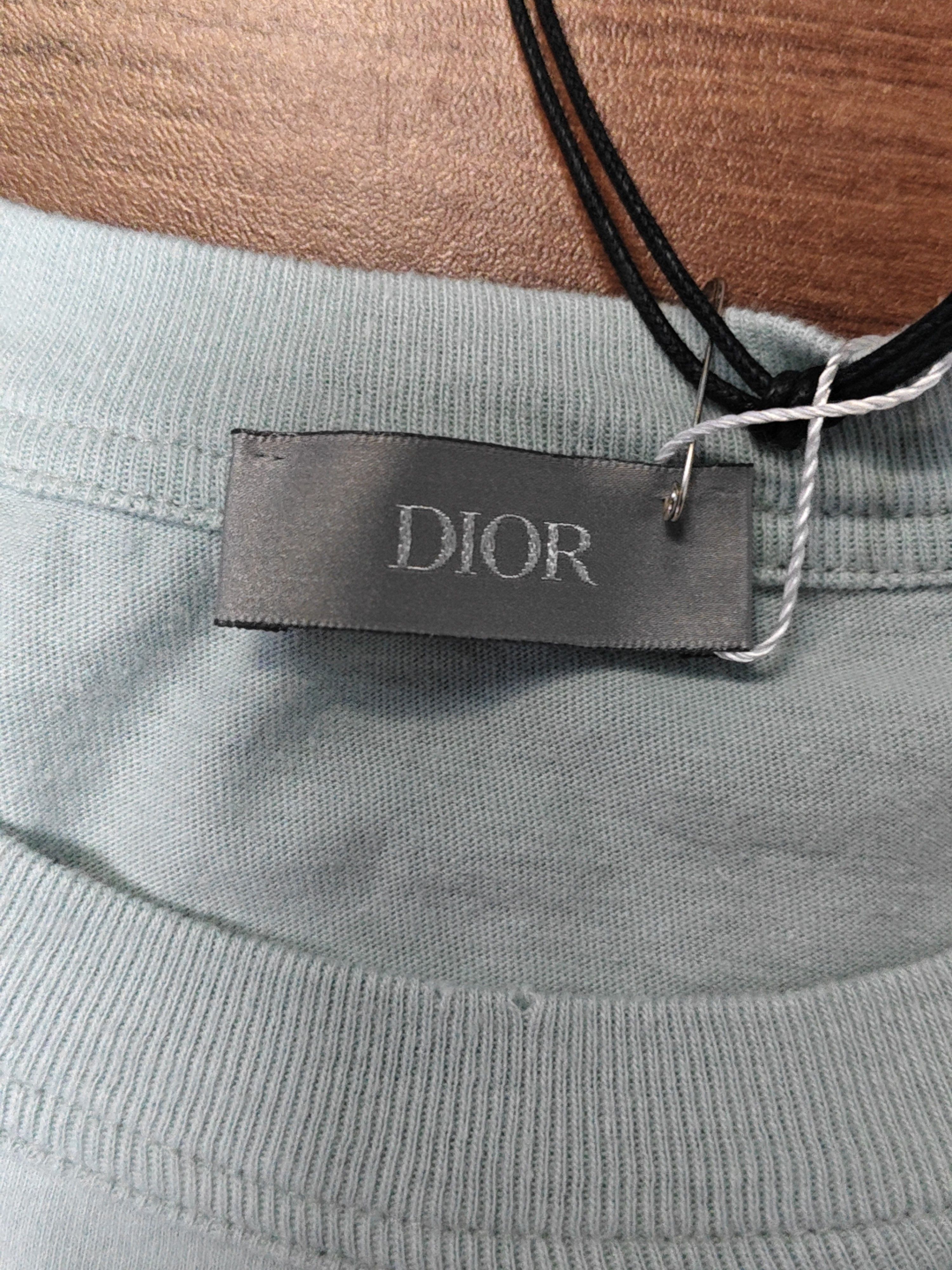 Dior Dior x ERL Logo Long Sleeve T-Shirt Size M Size US M / EU 48-50 / 2 - 3 Thumbnail