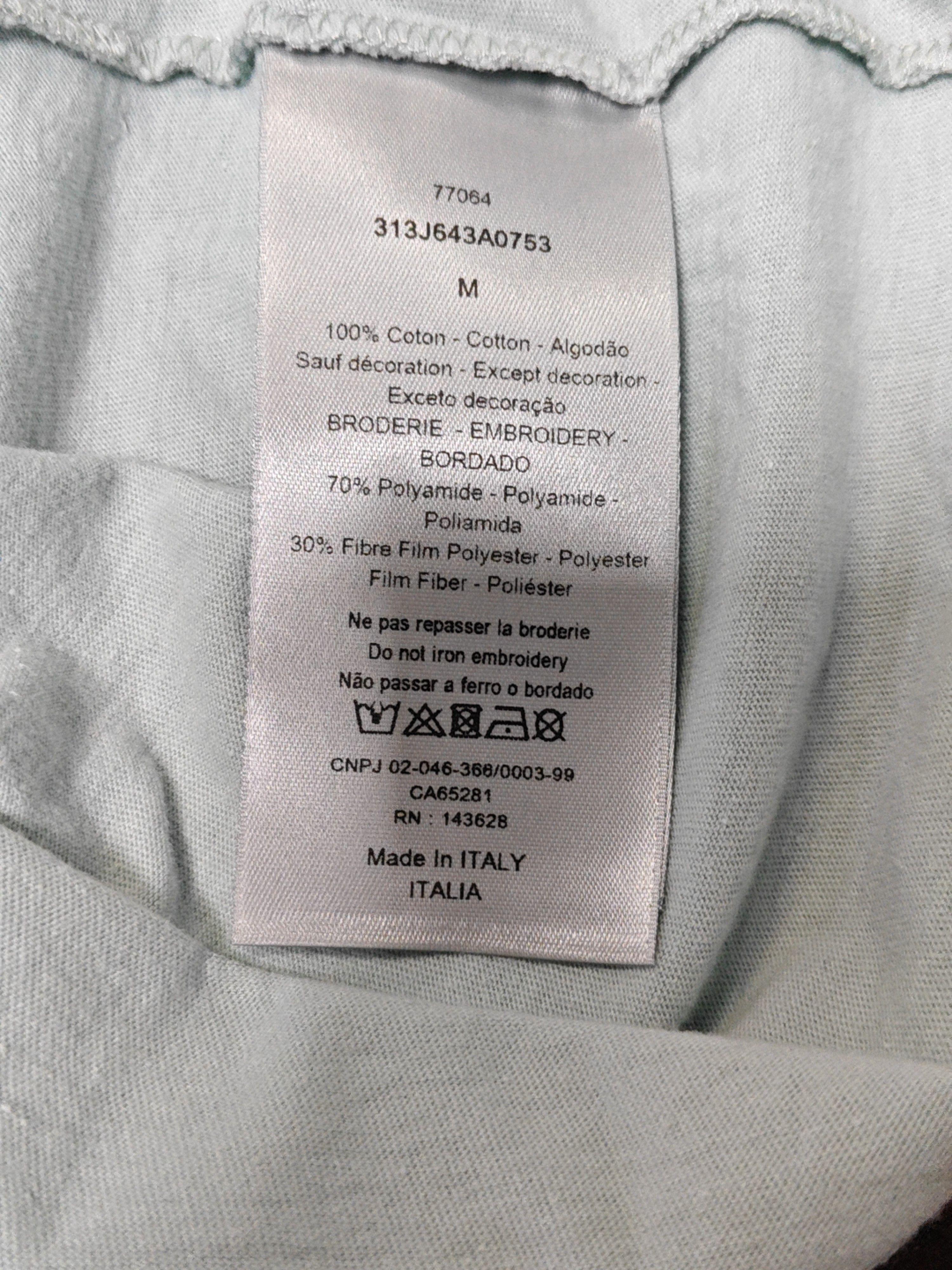 Dior Dior x ERL Logo Long Sleeve T-Shirt Size M Size US M / EU 48-50 / 2 - 4 Thumbnail