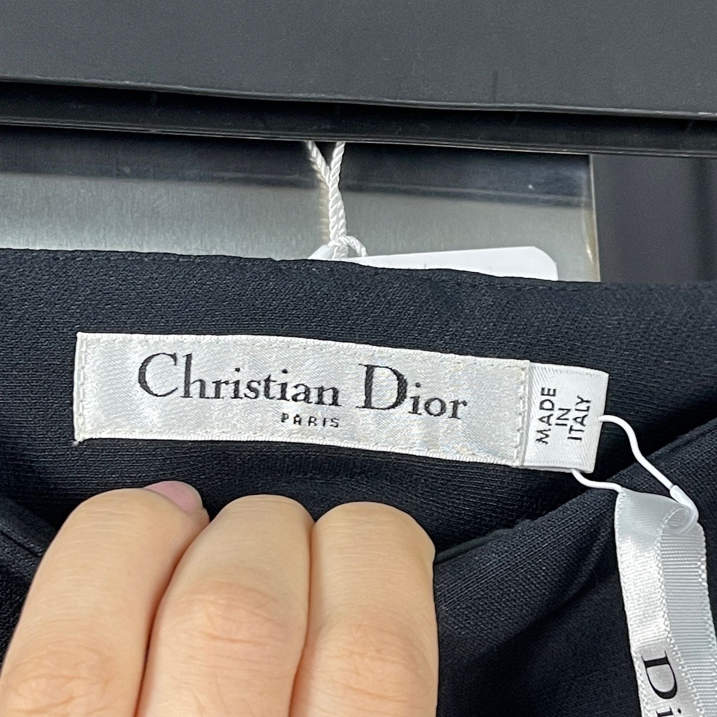 Dior Dior Wool Silk Pleated Pants Black Size 36 Size 26" / US 2 / IT 38 - 3 Thumbnail