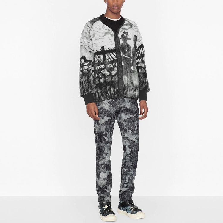 Dior Dior x Peter Doig Graphic Fleece Jacket XS Size US XS / EU 42 / 0 - 11 Thumbnail