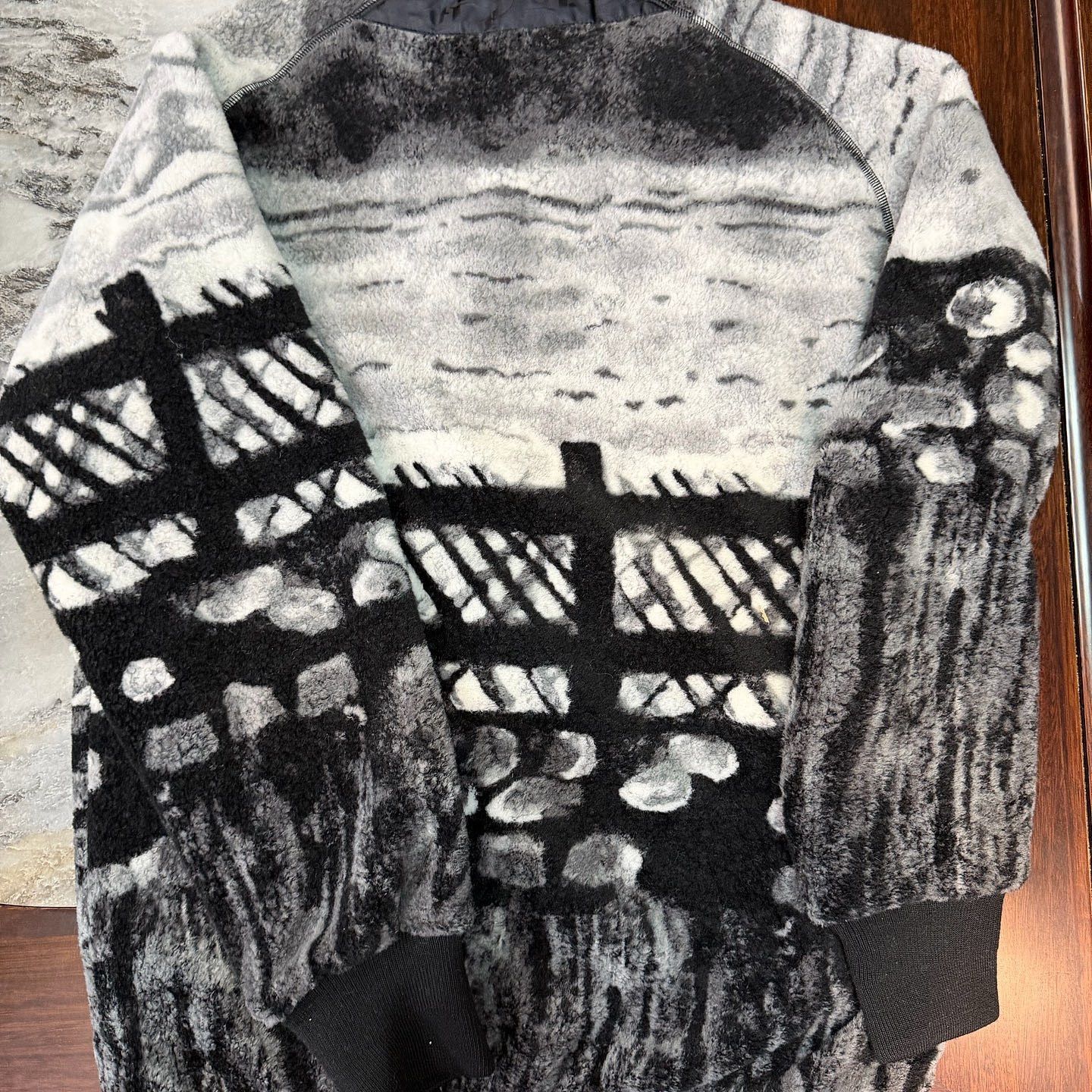 Dior Dior x Peter Doig Graphic Fleece Jacket XS Size US XS / EU 42 / 0 - 2 Thumbnail