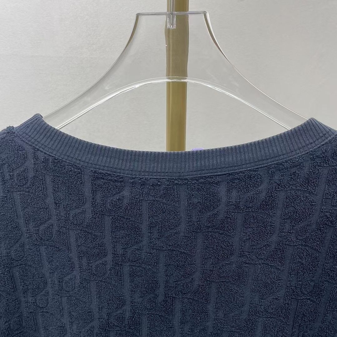 Dior Dior Oblique Terry T-Shirt Size L Size US L / EU 52-54 / 3 - 7 Thumbnail