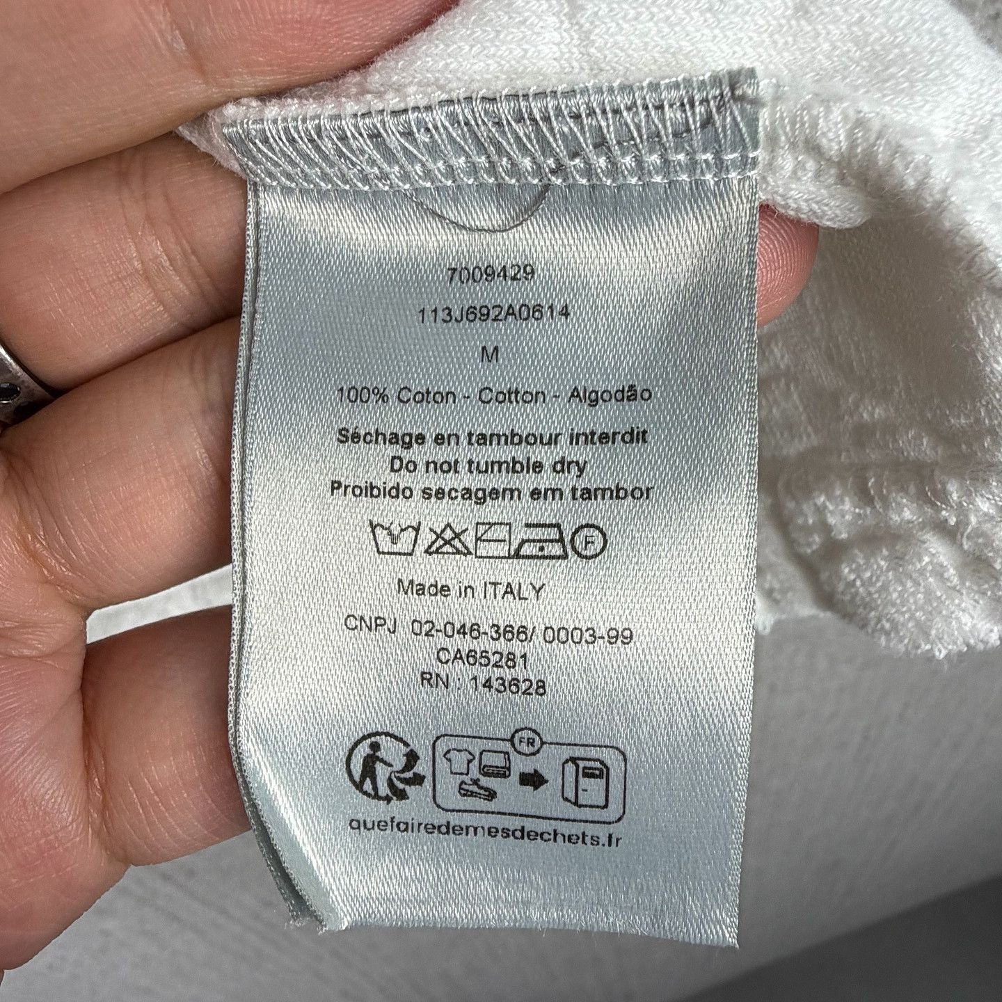 Dior Dior Oblique Short Sleeve T-Shirt Size M Size US M / EU 48-50 / 2 - 4 Thumbnail