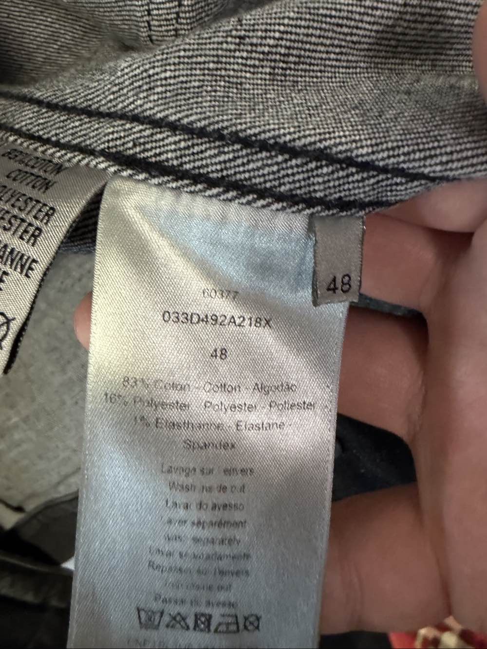 Dior Dior Black Denim Jacket Size 48 Size US M / EU 48-50 / 2 - 4 Thumbnail