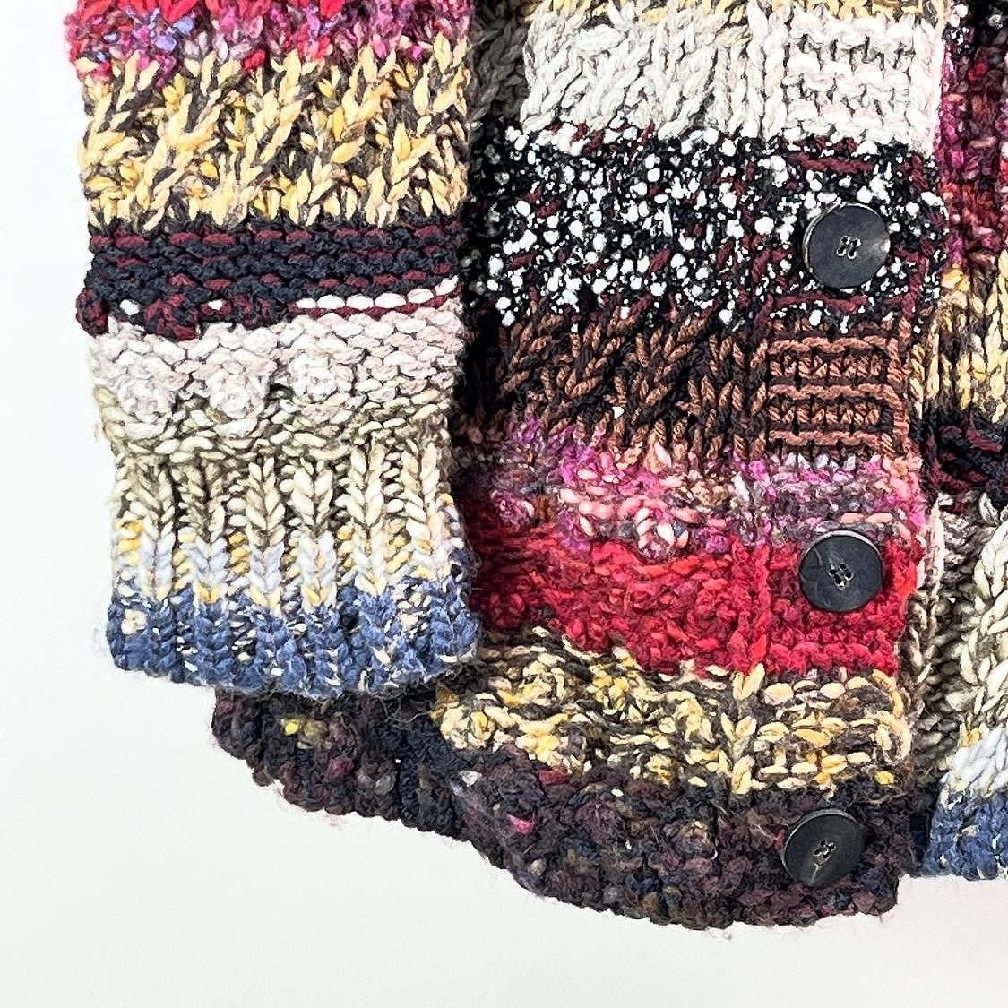 Dior Dior Multicolor Wool Blend Hooded Sweater Size 38 Size XS / US 0-2 / IT 36-38 - 5 Thumbnail