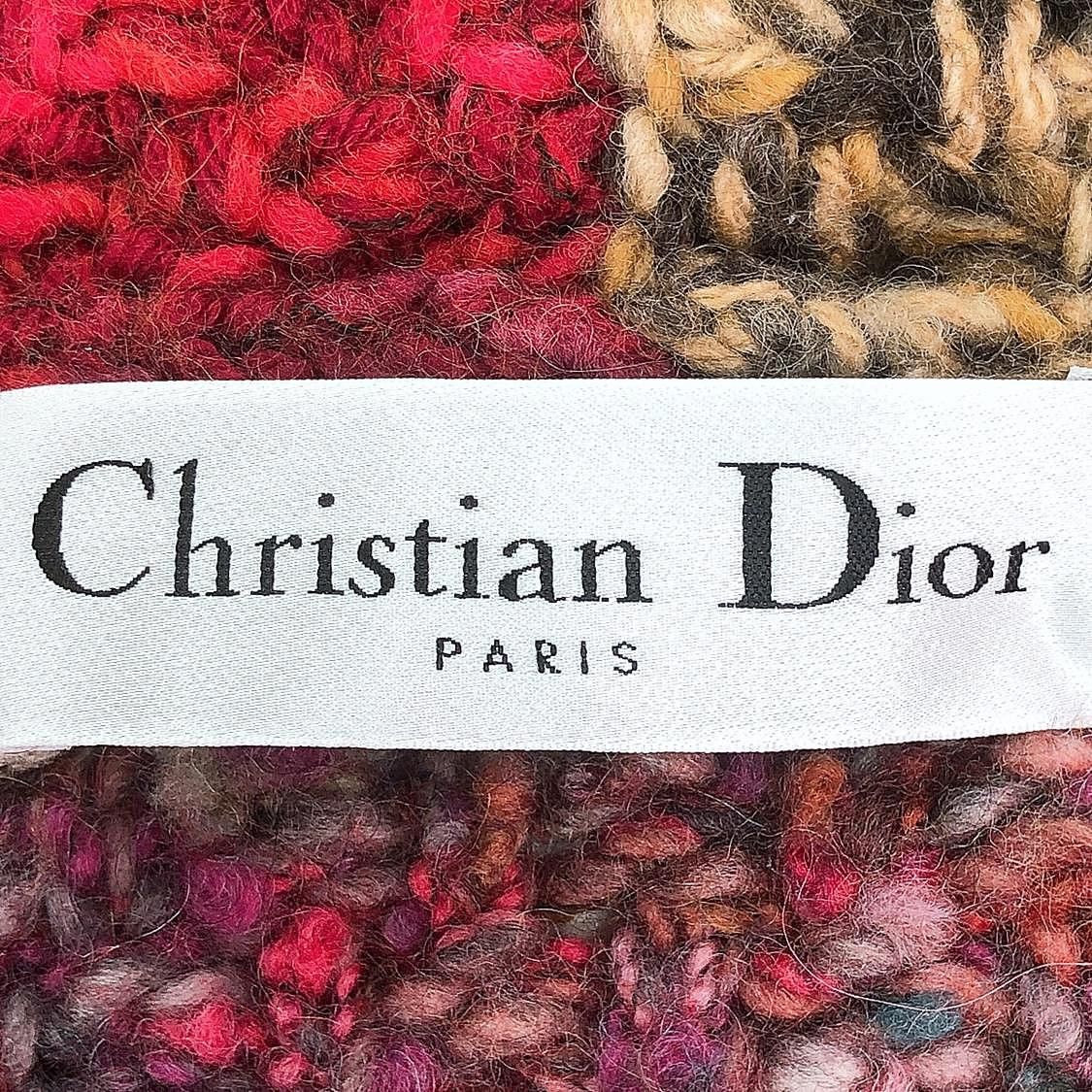 Dior Dior Multicolor Wool Blend Hooded Sweater Size 38 Size XS / US 0-2 / IT 36-38 - 3 Thumbnail