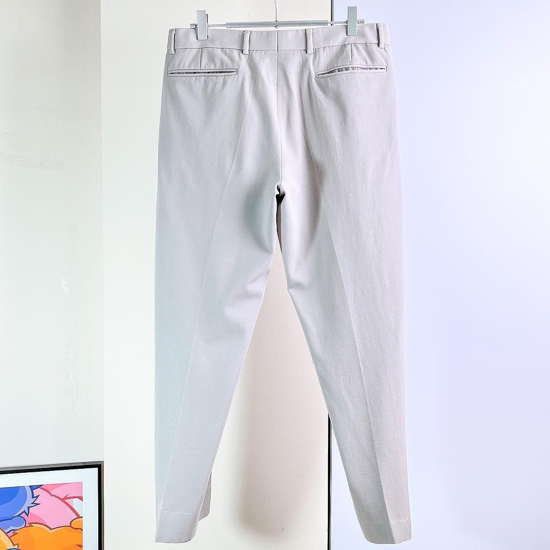 Dior Dior Gray Wool Casual Pants US 30 / EU 46 Size US 30 / EU 46 - 2 Thumbnail