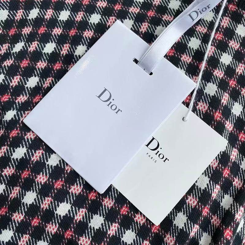 Dior Dior Check Knit T-Shirt Size FR 36 Size XS / US 0-2 / IT 36-38 - 5 Thumbnail