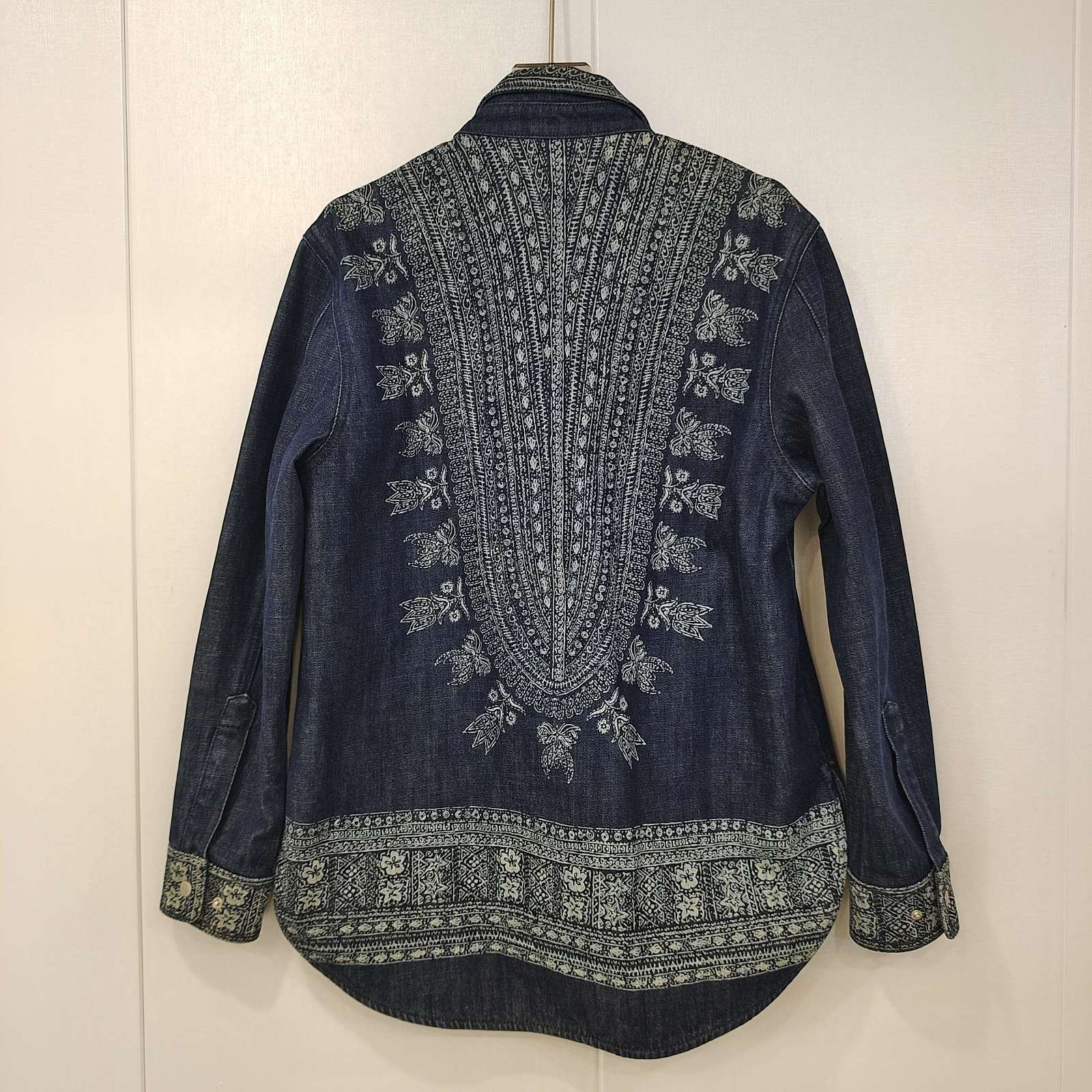 Dior Dior Embroidered Denim Jacket IT 38 Size XS / US 0-2 / IT 36-38 - 2 Thumbnail