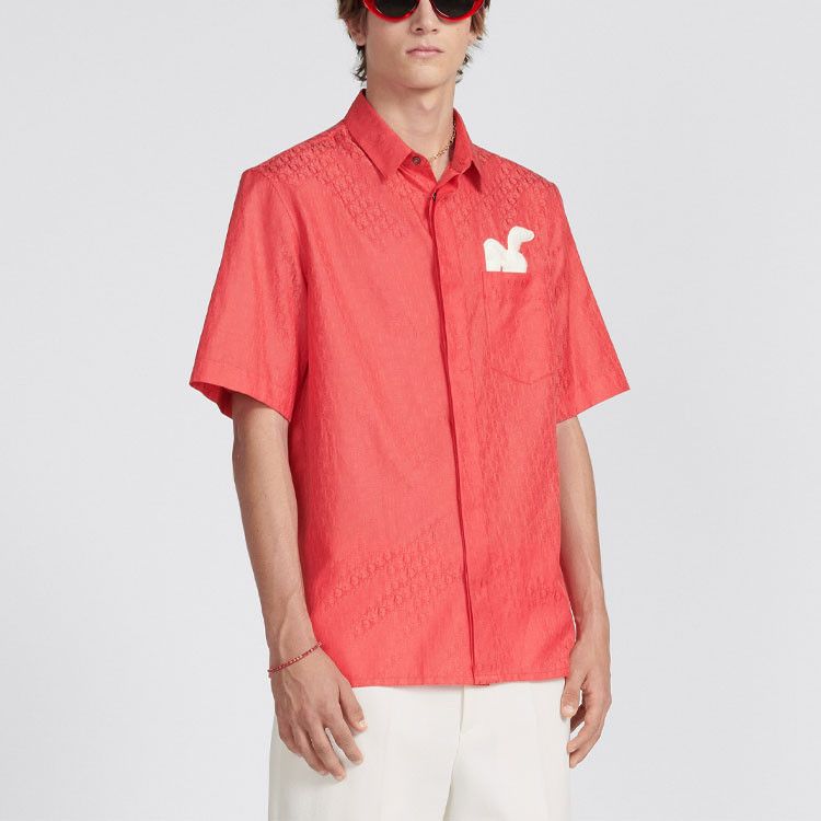 Dior Dior Rabbit Oblique Button Up Shirt Size S Size US S / EU 44-46 / 1 - 7 Thumbnail