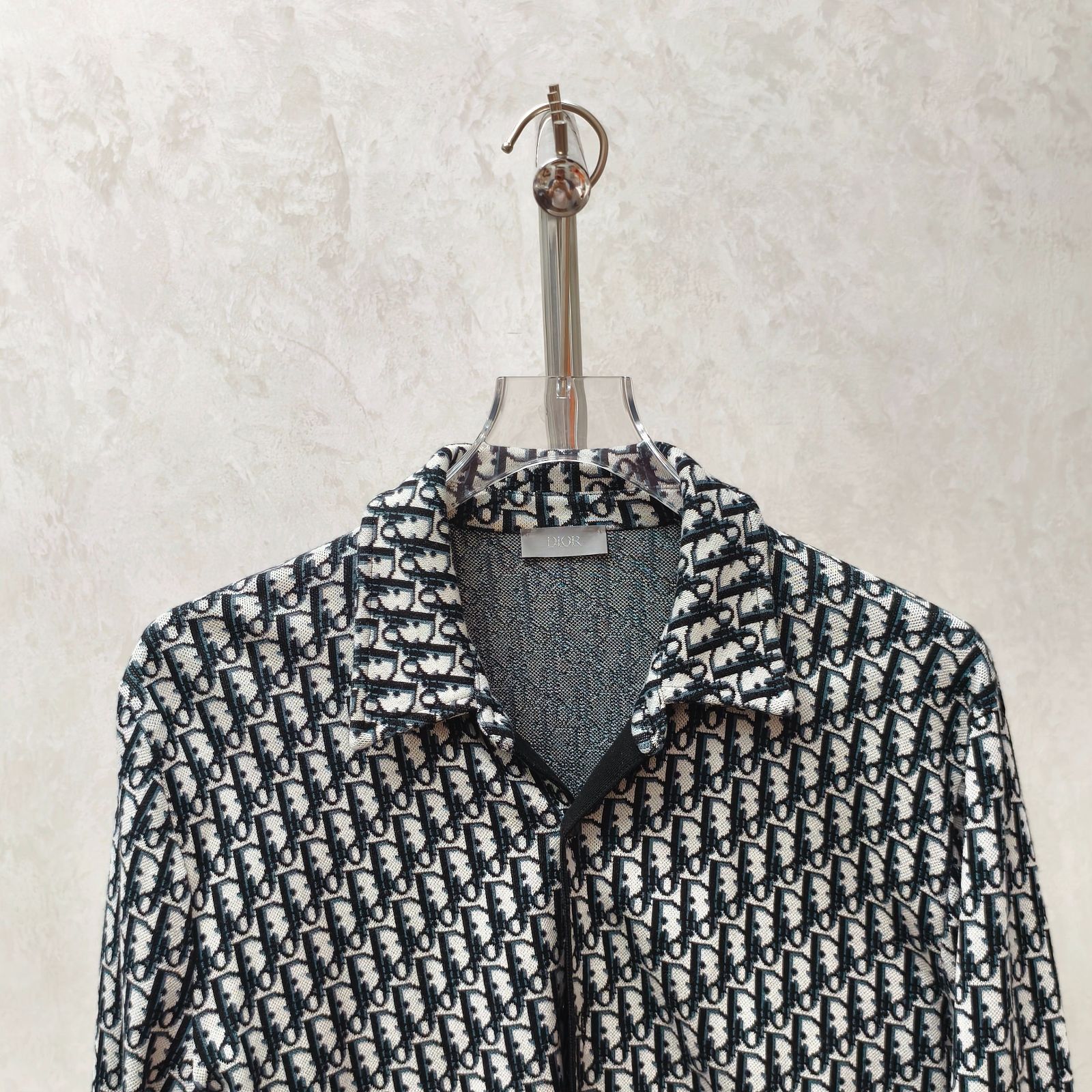Dior Dior Oblique Monogram Shirt M Size US M / EU 48-50 / 2 - 3 Thumbnail