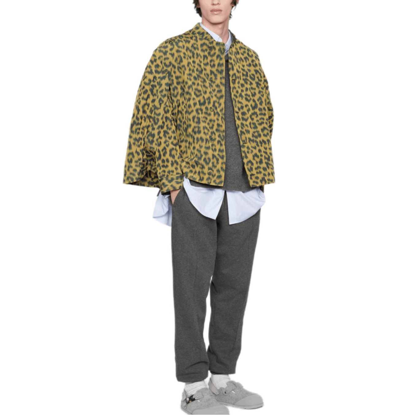 Dior Dior Leopard Print Light Jacket Size M Size US M / EU 48-50 / 2 - 6 Thumbnail