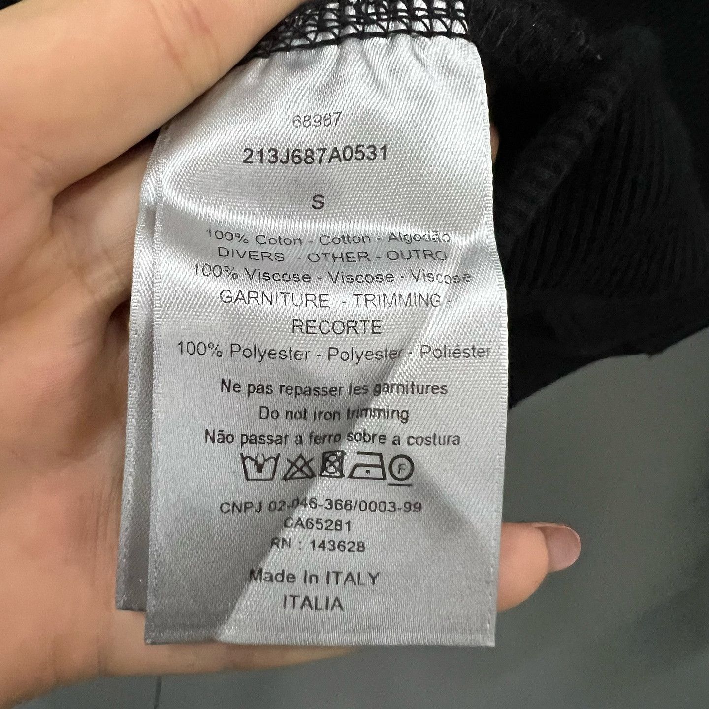 Dior Dior Heart Logo Sweatshirt Size S Size US S / EU 44-46 / 1 - 4 Thumbnail