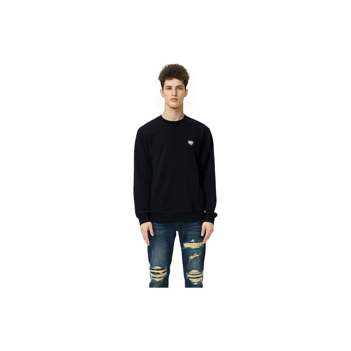 Dior Dior Heart Logo Sweatshirt Size S Size US S / EU 44-46 / 1 - 7 Thumbnail