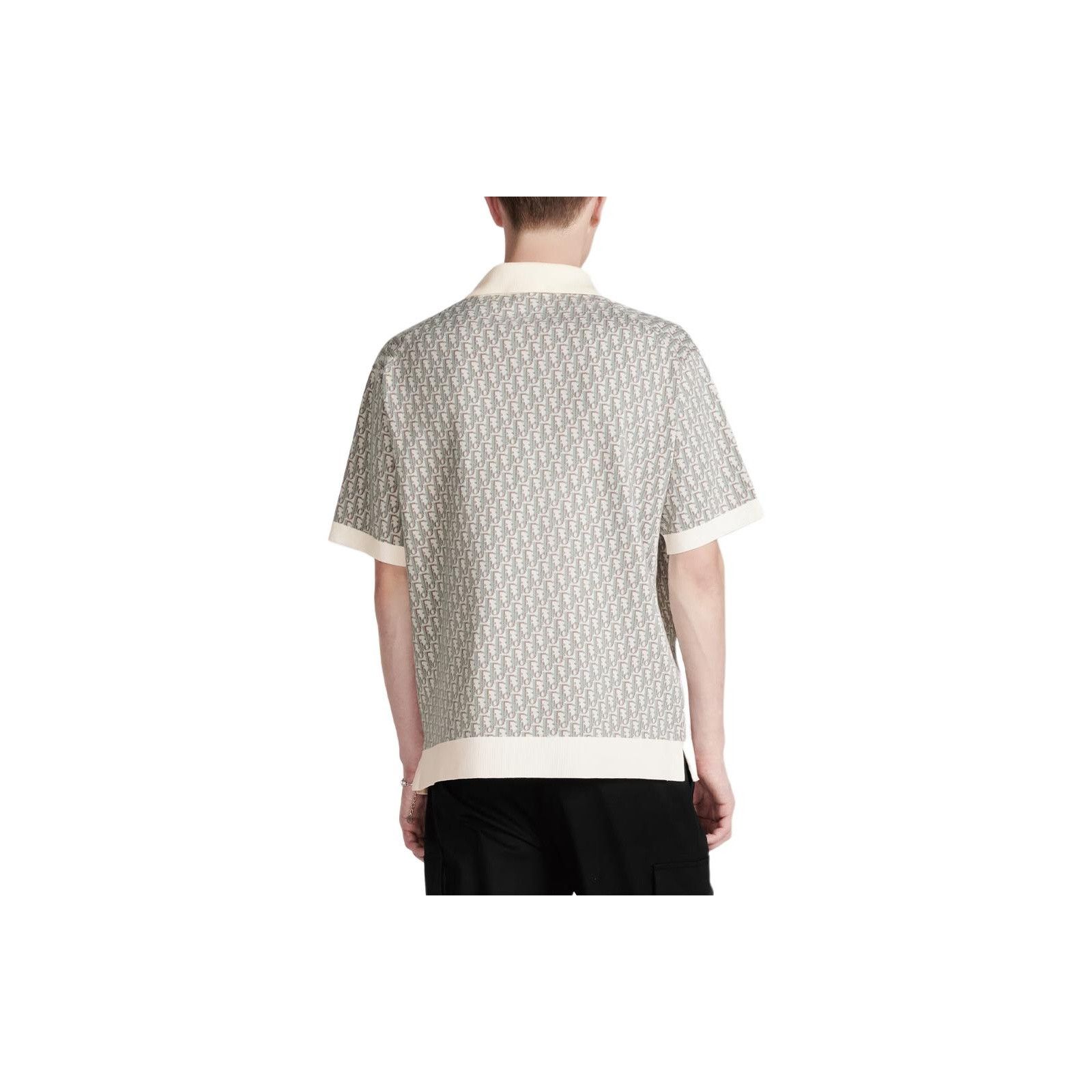 Dior Dior Oblique Knit Polo Shirt Size M Size US M / EU 48-50 / 2 - 8 Thumbnail