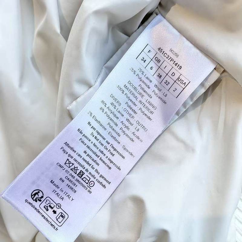Dior Dior Miss Dior Sailor Collar Wool Jacket Size 34 Size XS / US 0-2 / IT 36-38 - 4 Thumbnail