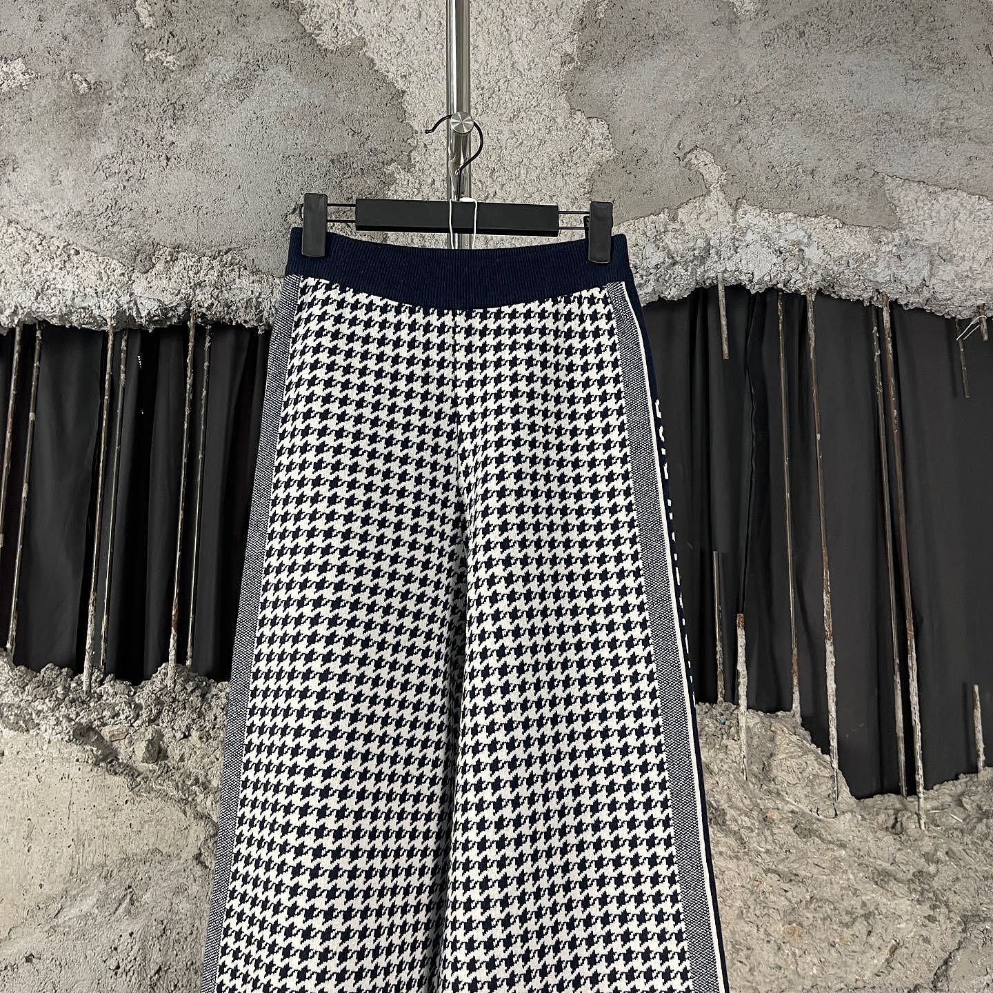 Dior Dior Houndstooth Knit Pants Size 34 Size 25" / US 0 / IT 36 - 6 Thumbnail