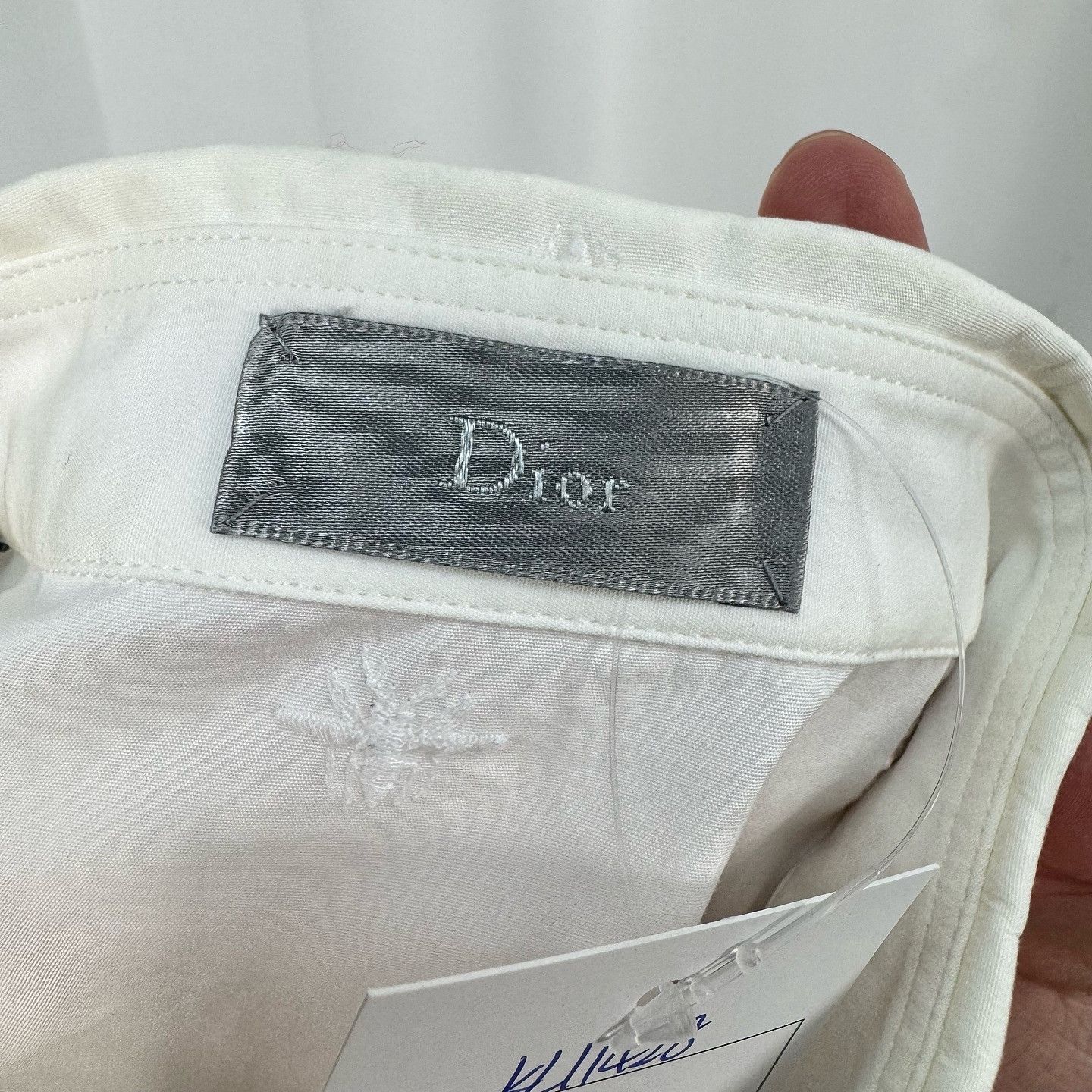 Dior Dior Embroidered Bee Button Up Shirt Size L Size US L / EU 52-54 / 3 - 3 Thumbnail