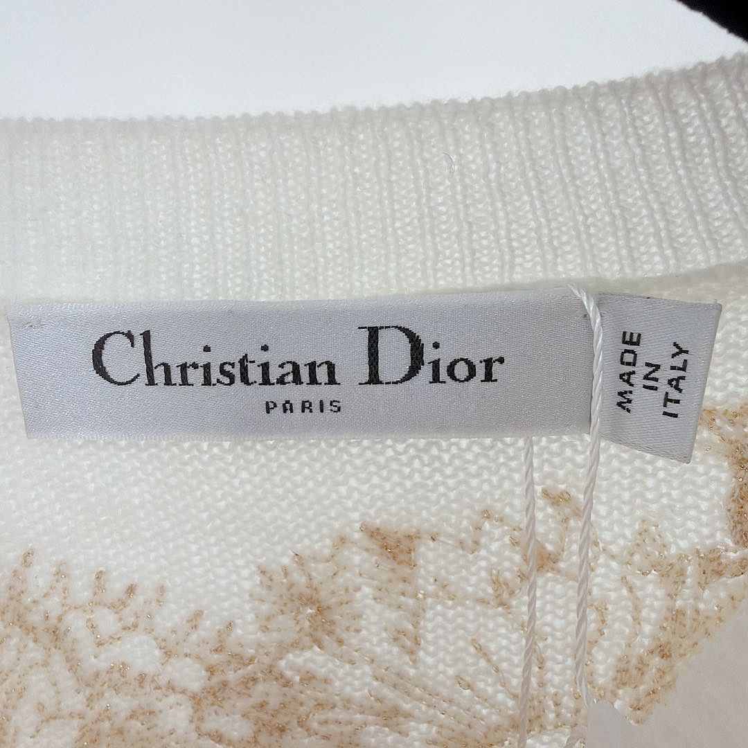 Dior Dior Butterfly Embroidery Sweater Size FR 36 Size XS / US 0-2 / IT 36-38 - 3 Thumbnail