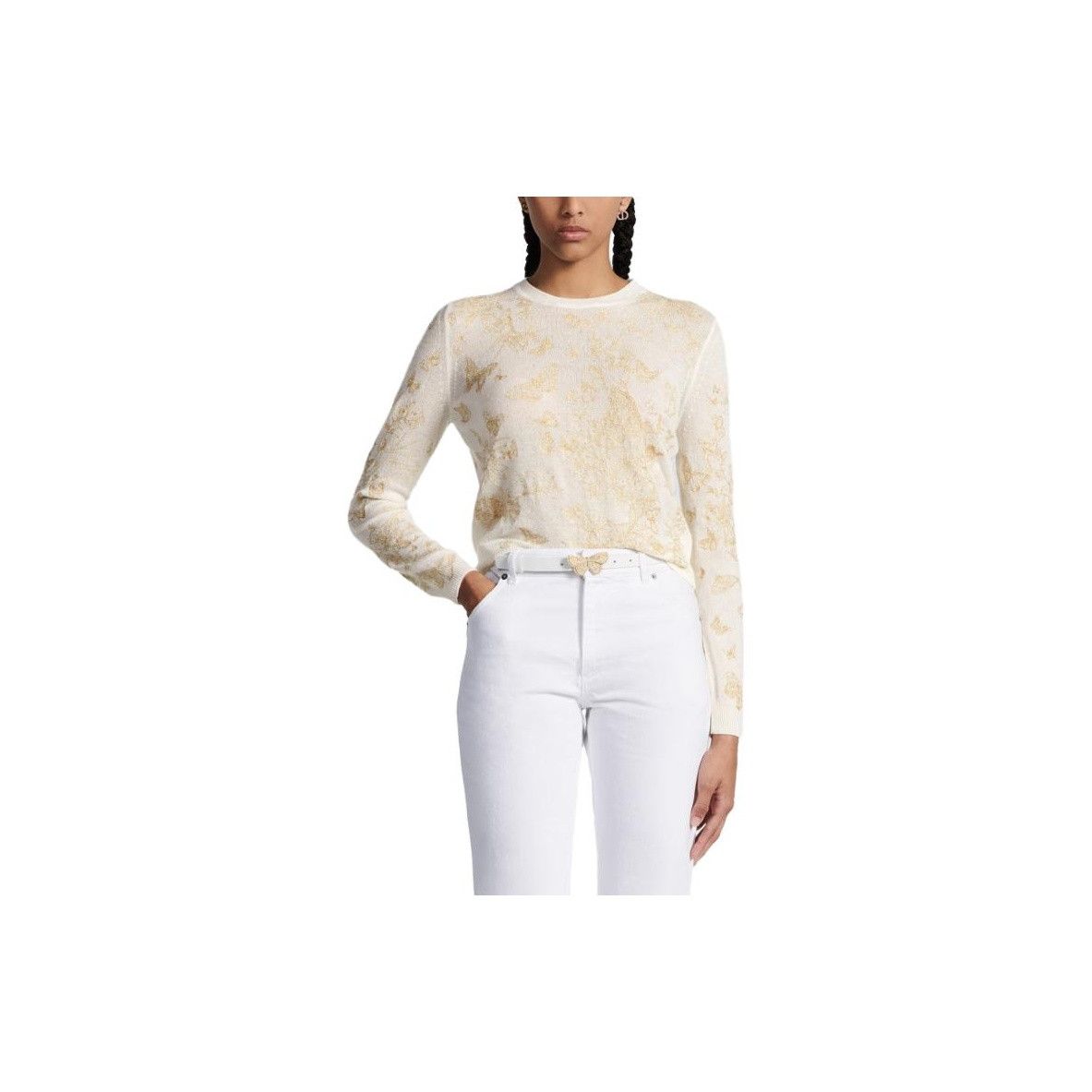 Dior Dior Butterfly Embroidery Sweater Size FR 36 Size XS / US 0-2 / IT 36-38 - 10 Thumbnail