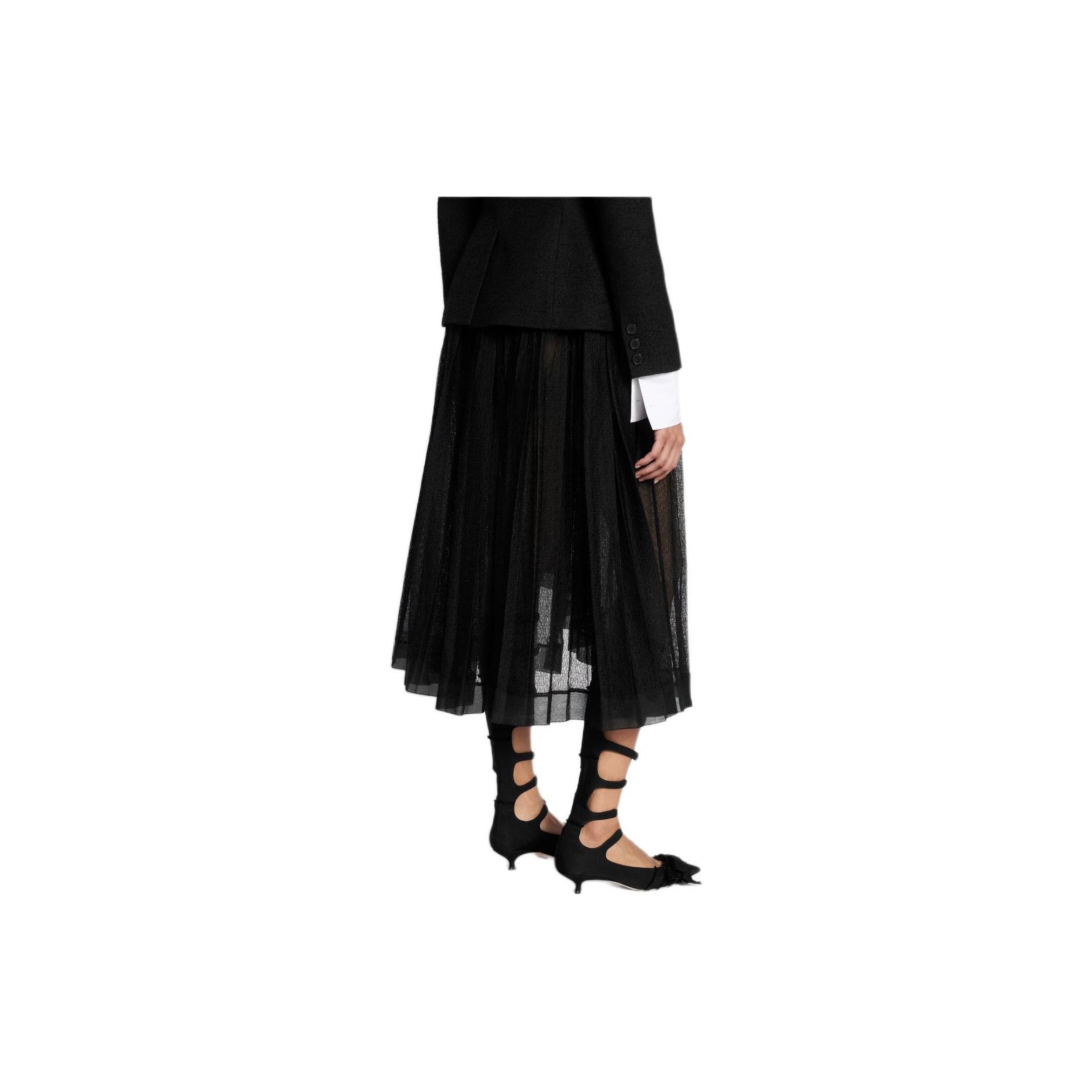 Dior Dior Silk Blend Pleated Skirt Size 36 Size 26" / US 2 / IT 38 - 9 Thumbnail