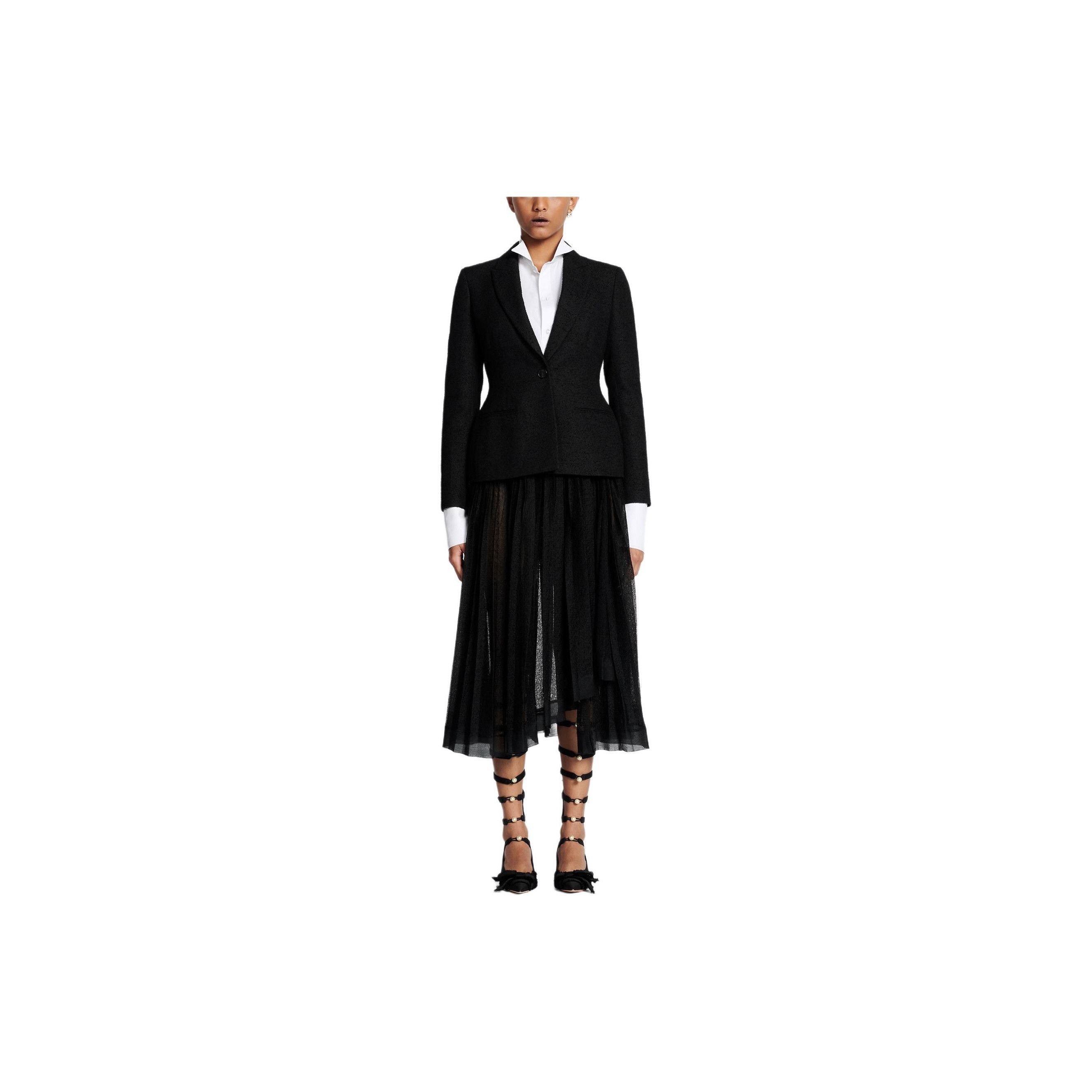 Dior Dior Silk Blend Pleated Skirt Size 36 Size 26" / US 2 / IT 38 - 8 Thumbnail