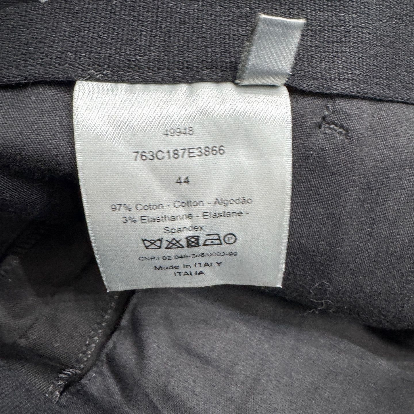 Dior Dior Black Zipper Pocket Casual Pants Size 28 Size US 28 / EU 44 - 4 Thumbnail