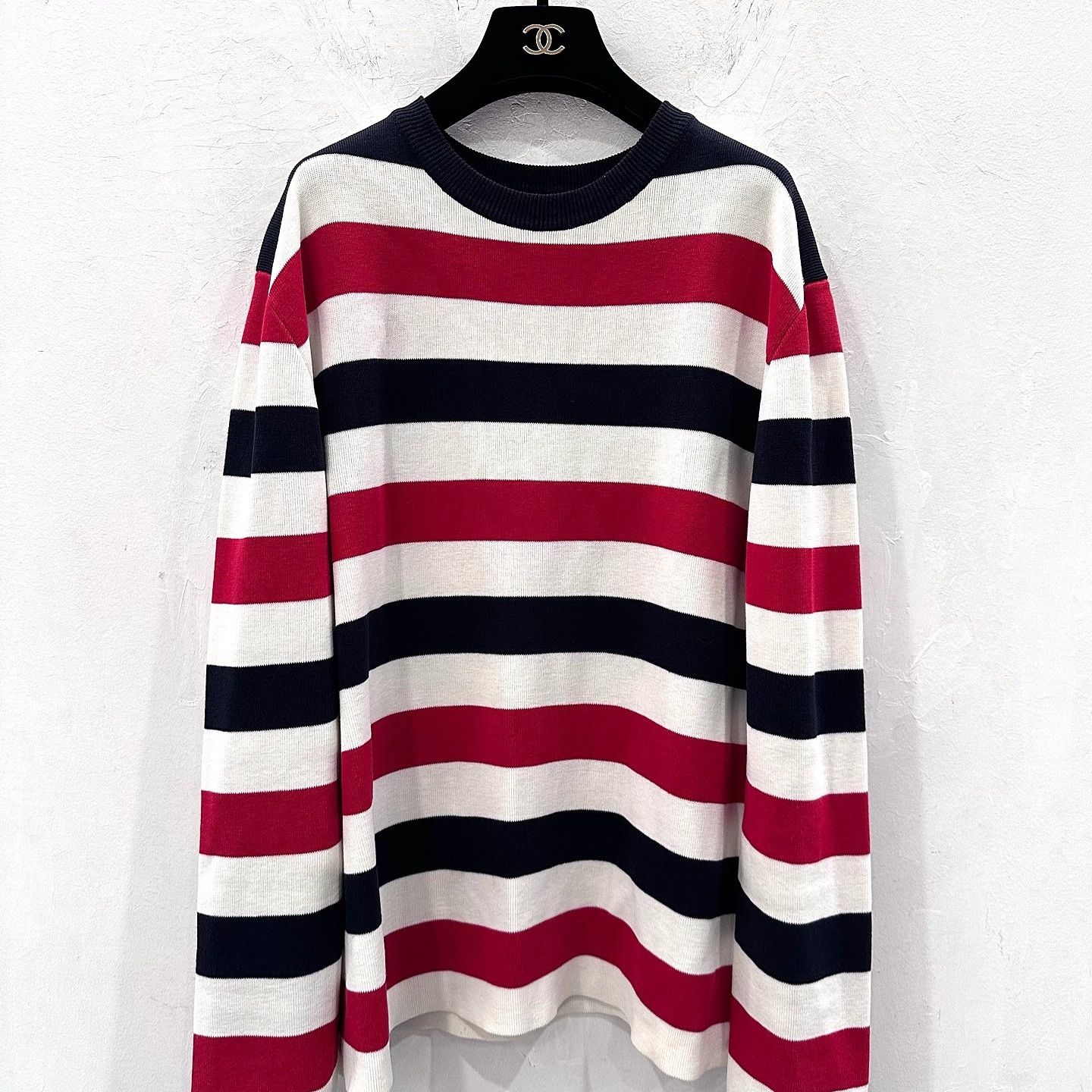 Dior Dior Striped Sweater Size L Size US L / EU 52-54 / 3 - 9 Thumbnail