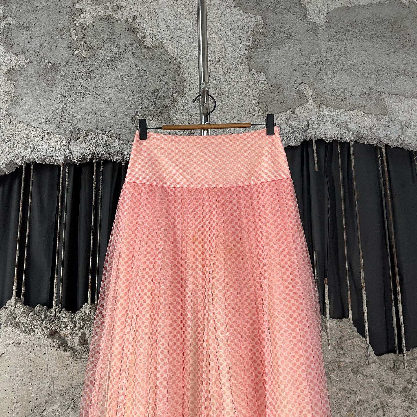 Dior Dior Polka Dot Tulle Midi Skirt Size 36 Size 26" / US 2 / IT 38 - 5 Thumbnail