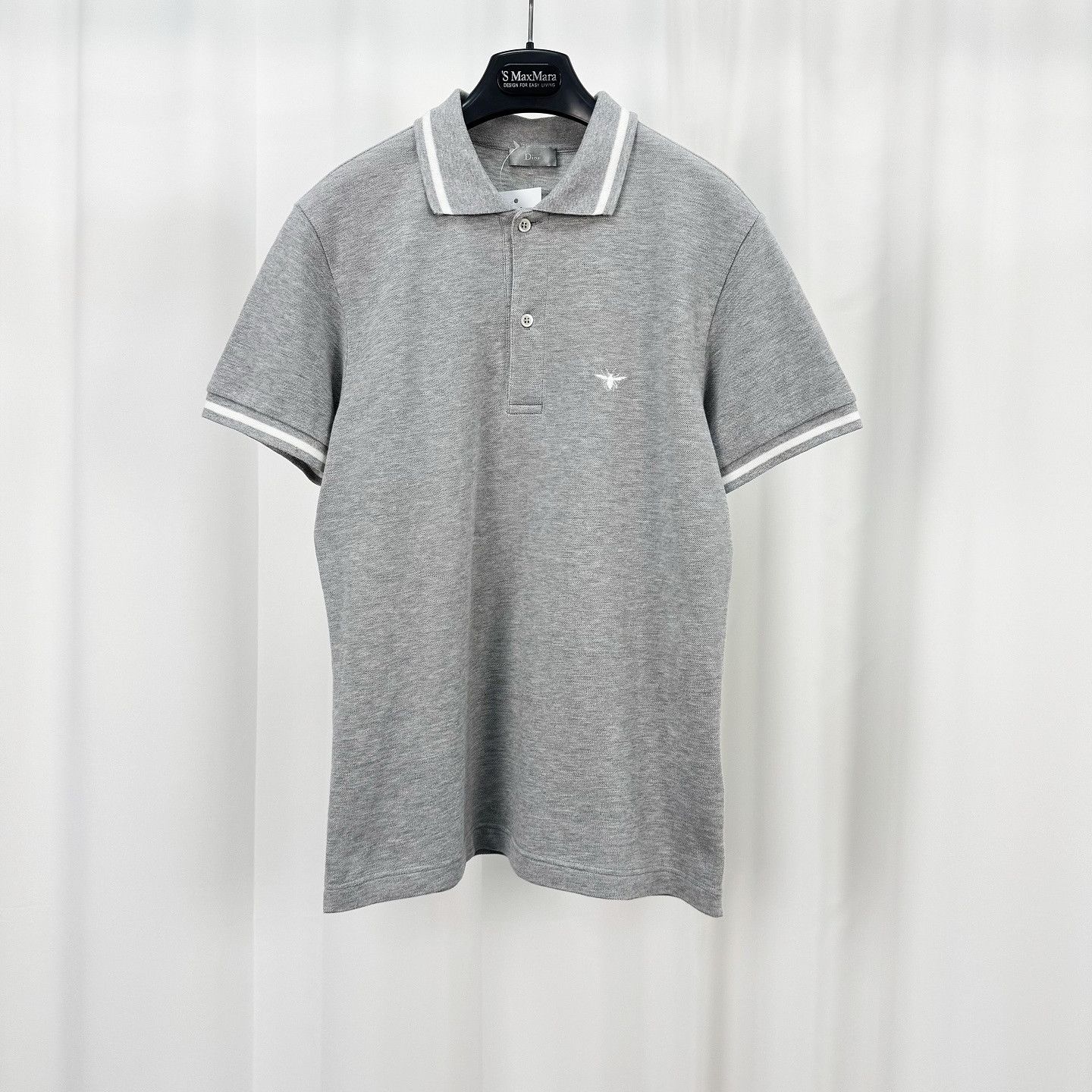 Dior Dior Bee Embroidery Polo Shirt Size M Size US M / EU 48-50 / 2 - 6 Thumbnail