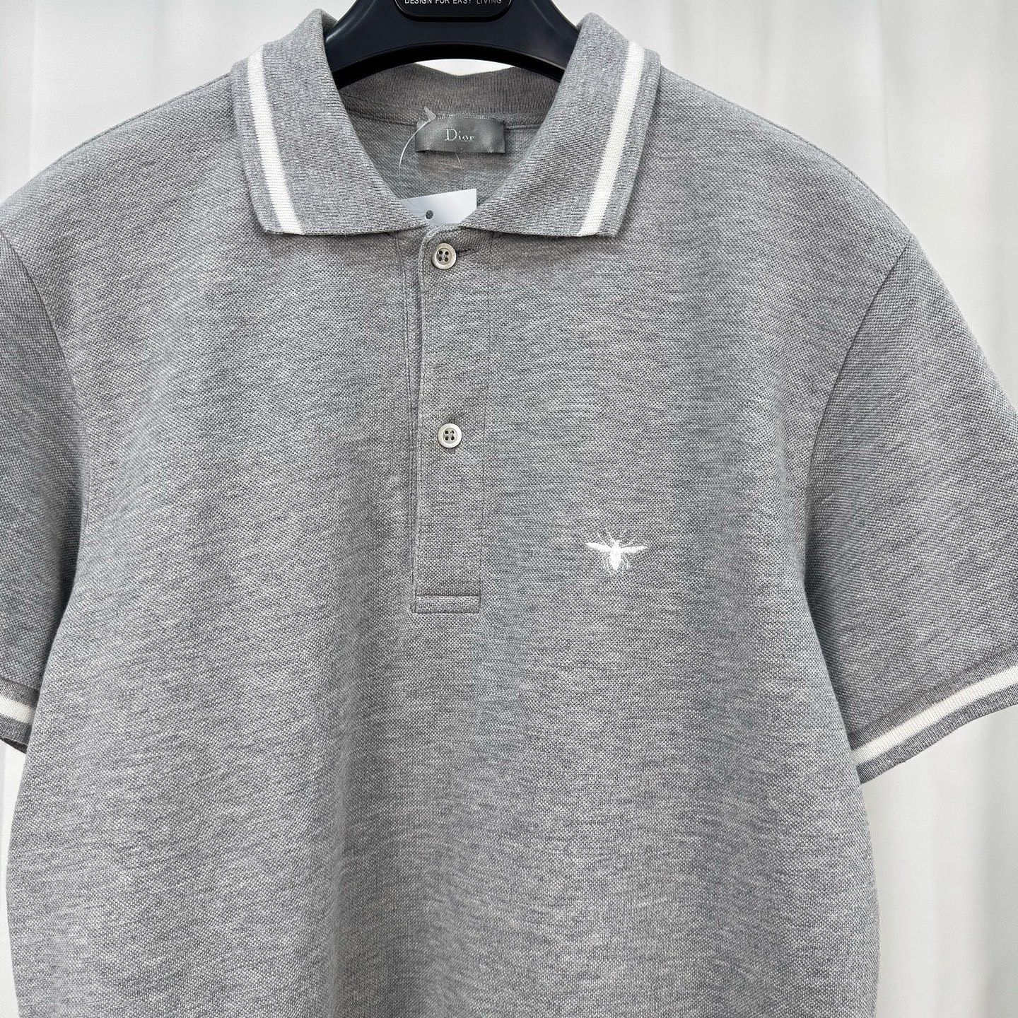 Dior Dior Bee Embroidery Polo Shirt Size M Size US M / EU 48-50 / 2 - 7 Thumbnail