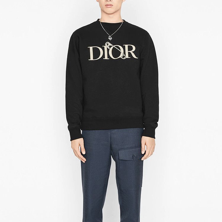 Dior Dior Safety Pin Logo Sweatshirt XXL Size US XXL / EU 58 / 5 - 6 Thumbnail